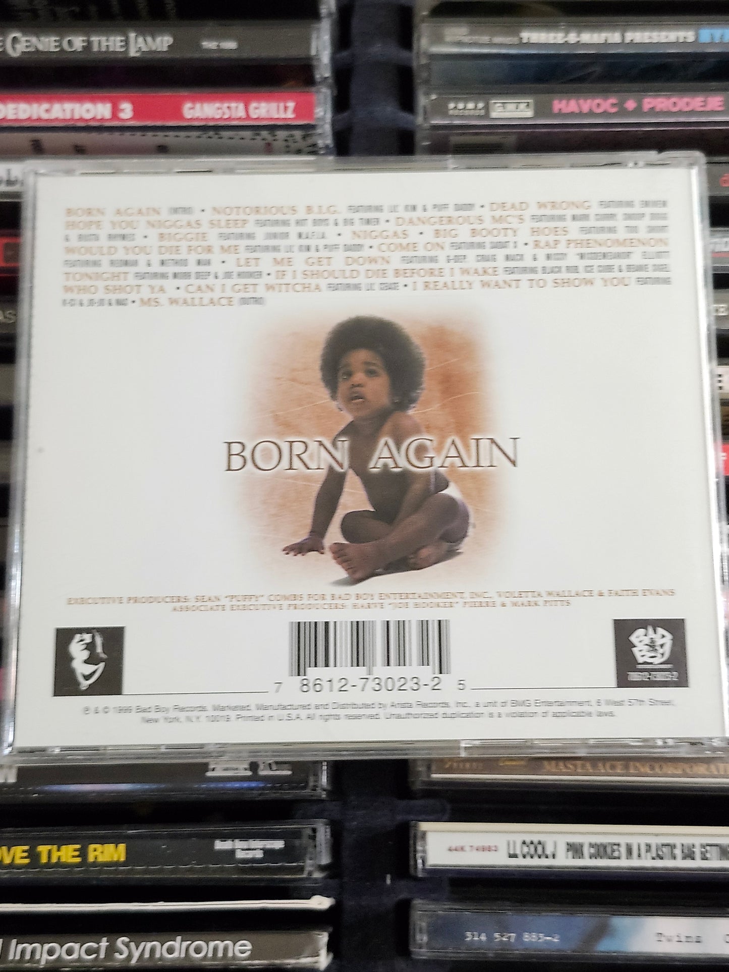 The Notorious B.I.G. Born Again CD  BIG Biggie