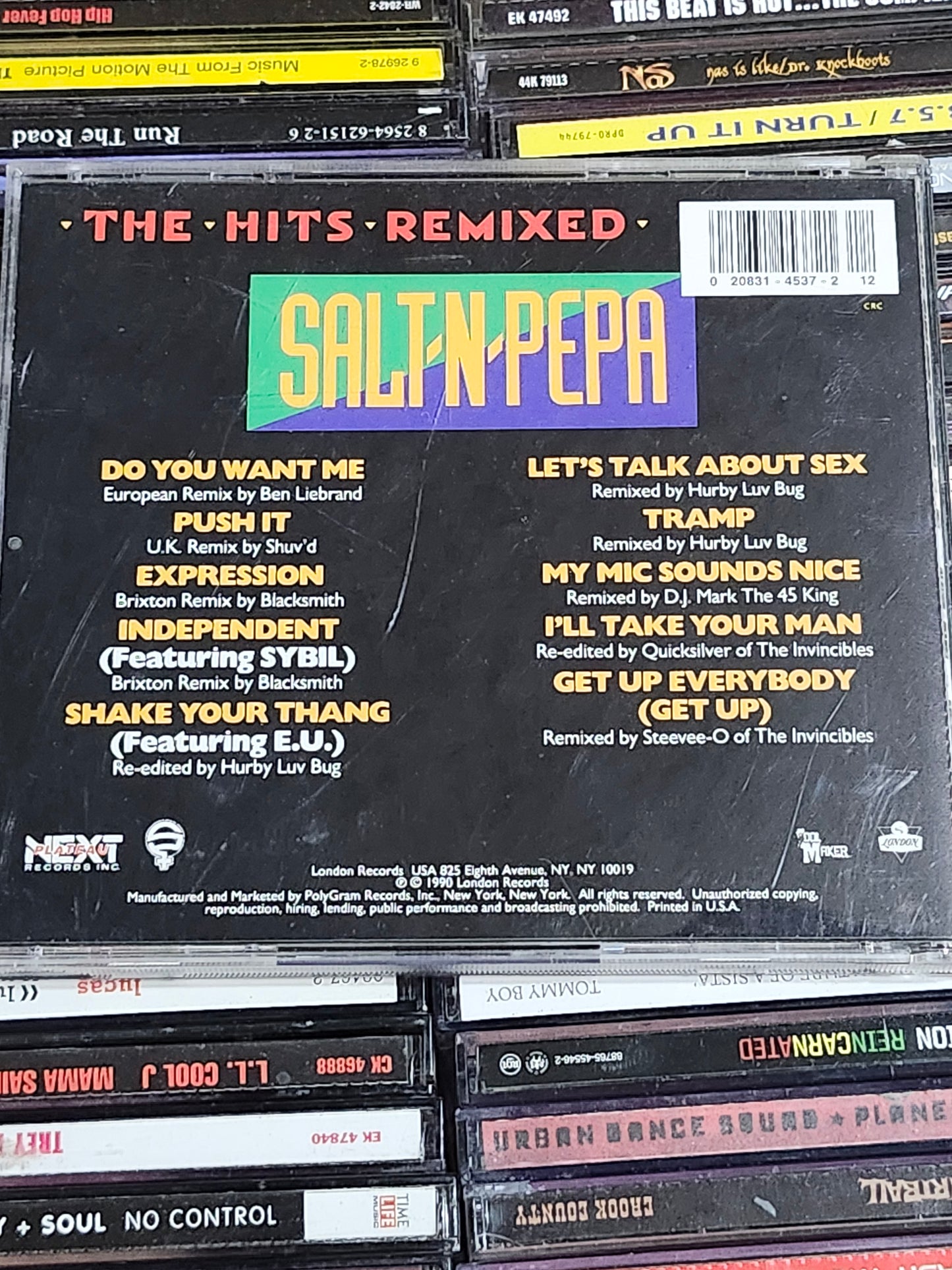Salt-N-Pepa A Blitz of Salt-N-Pepa Hits: The Hits Remixed CD