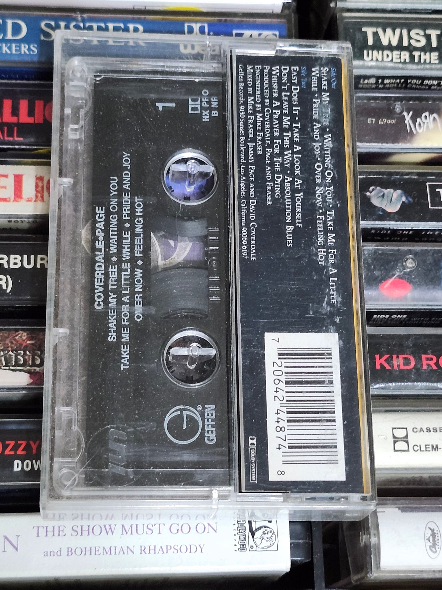 David Coverdale Jimmy Page Cassette