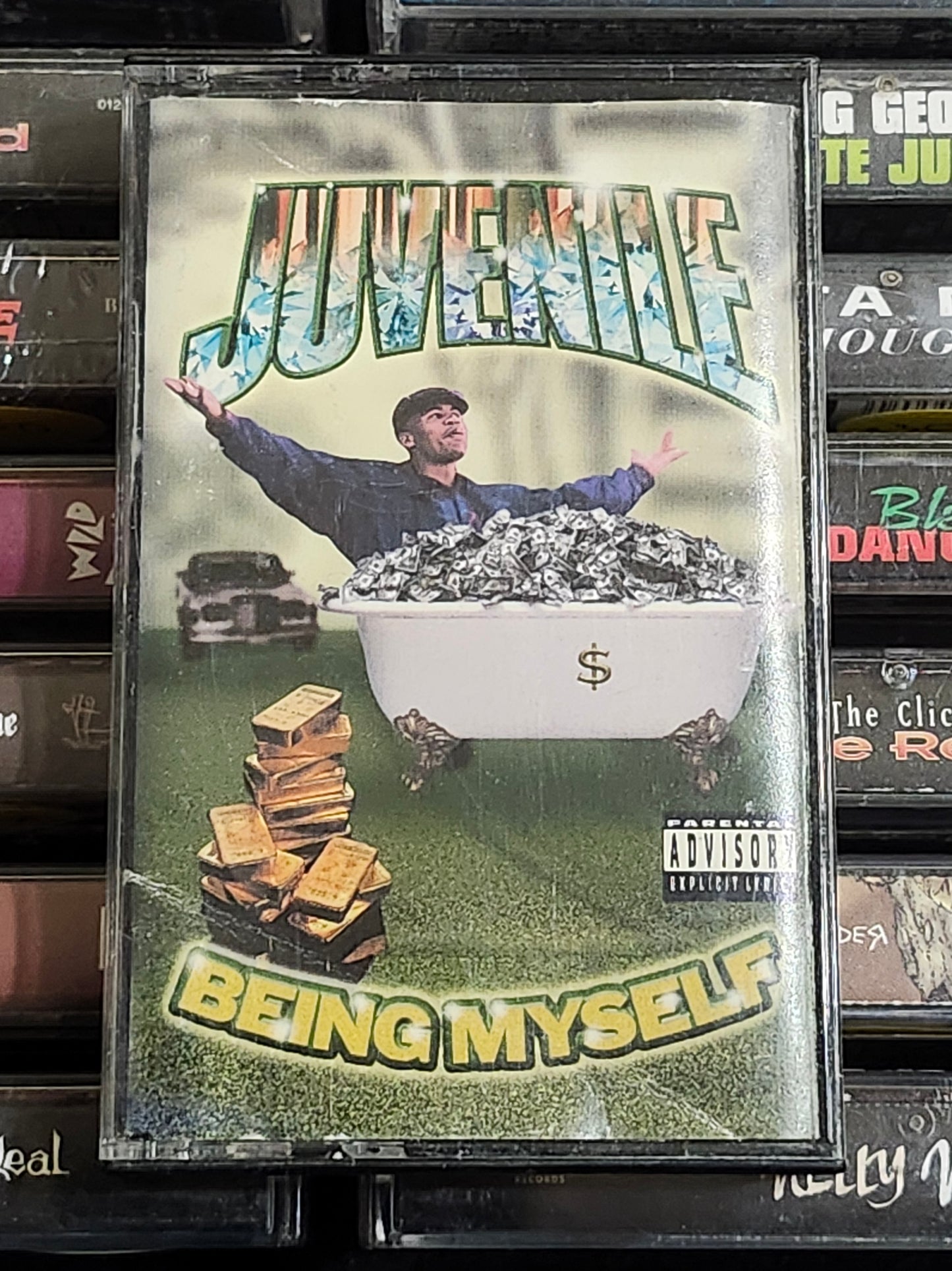 Juvenile Being Myself Cassette Tape Rare HTF OOP