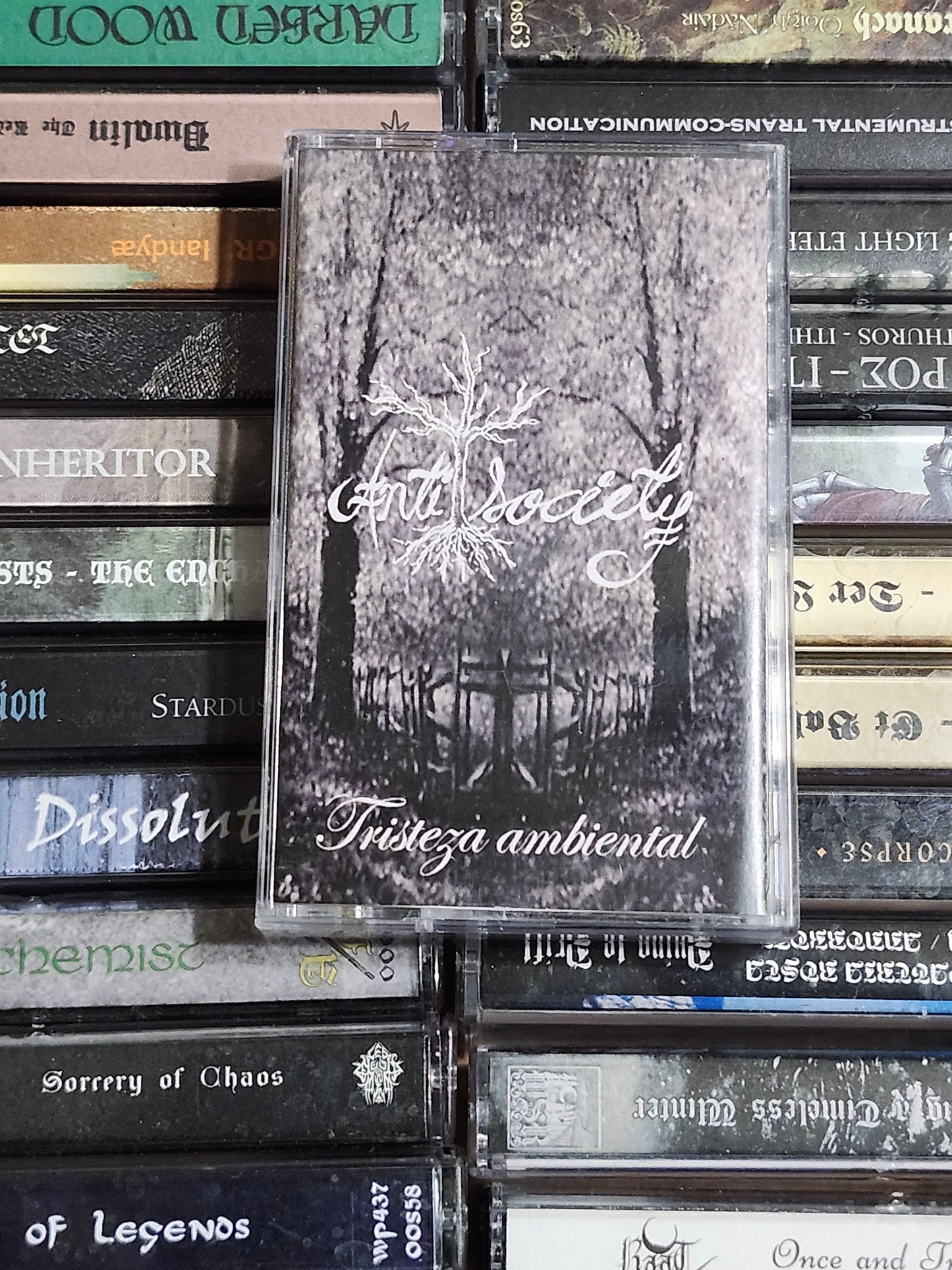 Anti-Society Tristeza Ambiental  Cassette Rare HTF OOP Metal