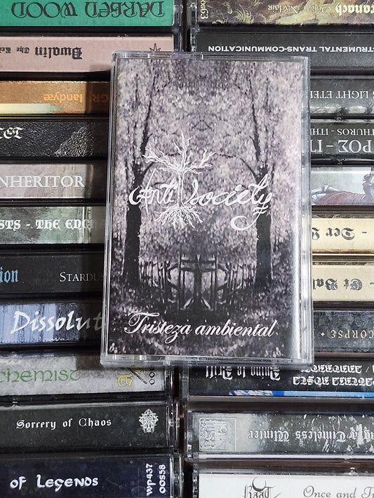 Anti-Society Tristeza Ambiental  Cassette Rare HTF OOP Metal