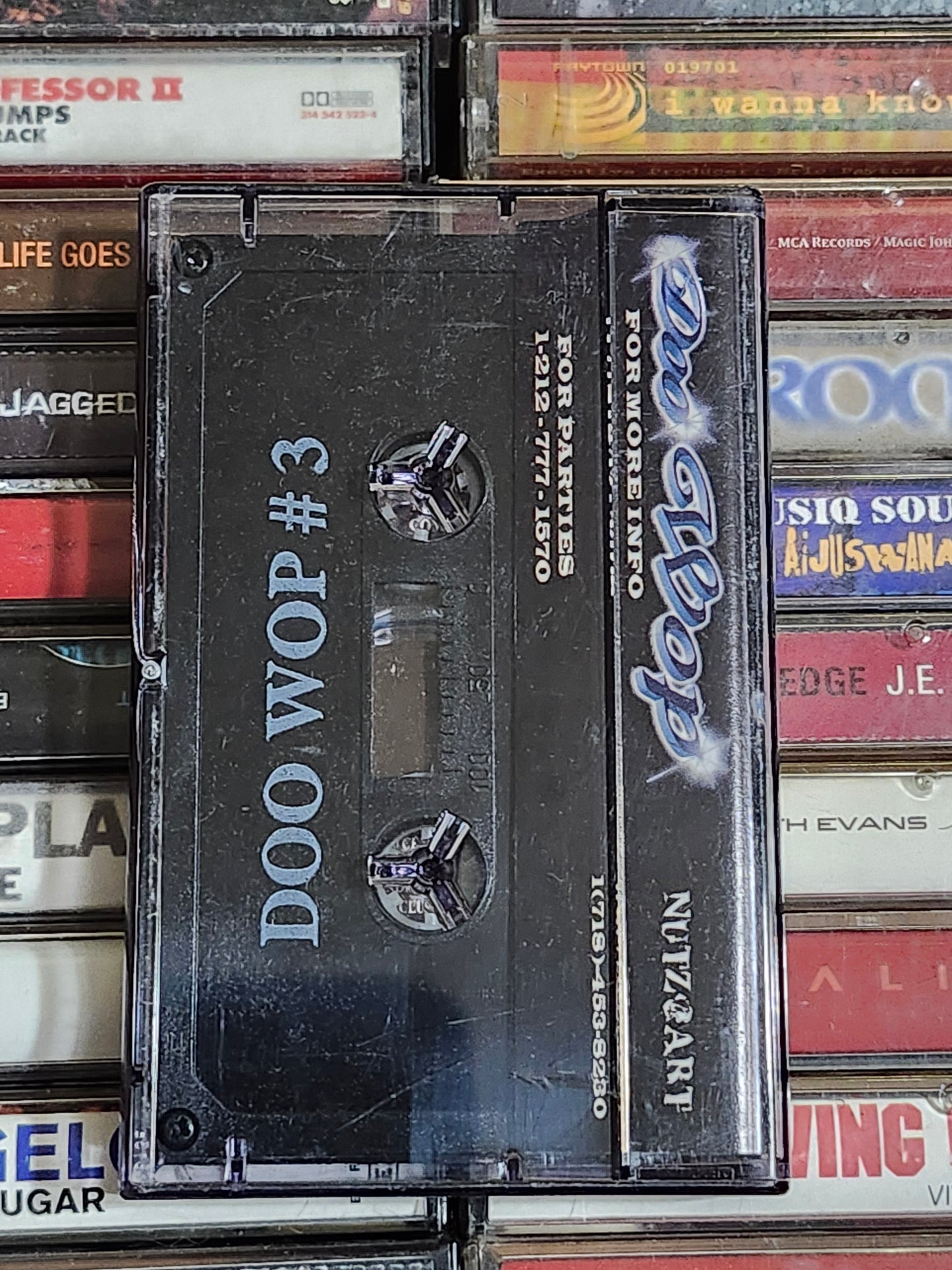 Doo Wop Tape 3 Down 2 To Go Cassette Hip Hop Mixtape Rare HTF OOP