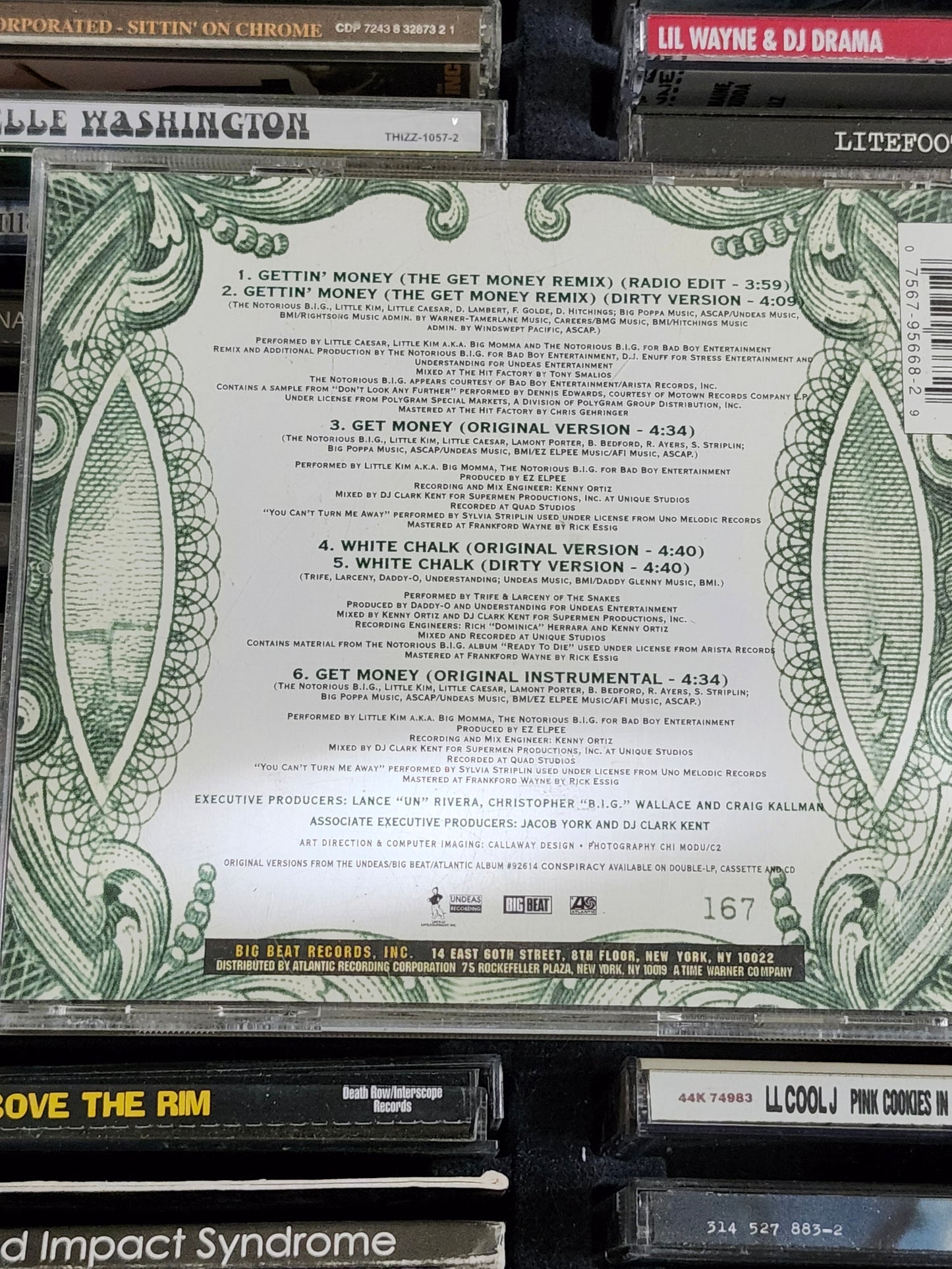 Junior M.A.F.I.A Get Money: The Remix   CD Mafia Notorious B.I.G Lil Kim Bad Boy