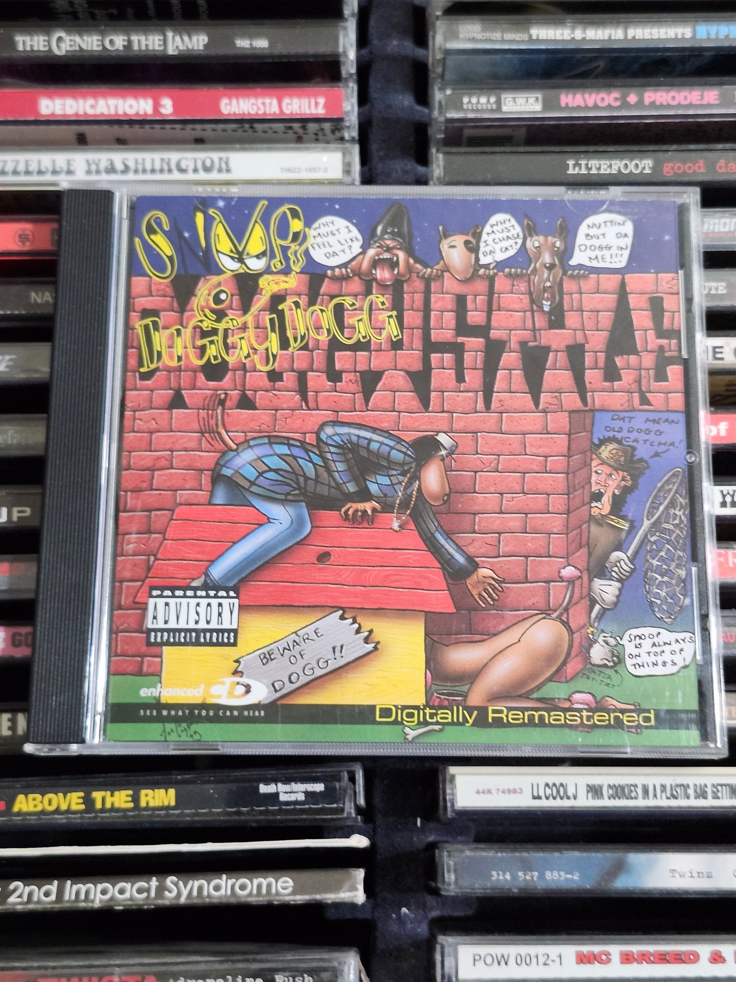 Snoop Doggy Dogg Doggystyle CD Remastered Rare HTF OOP