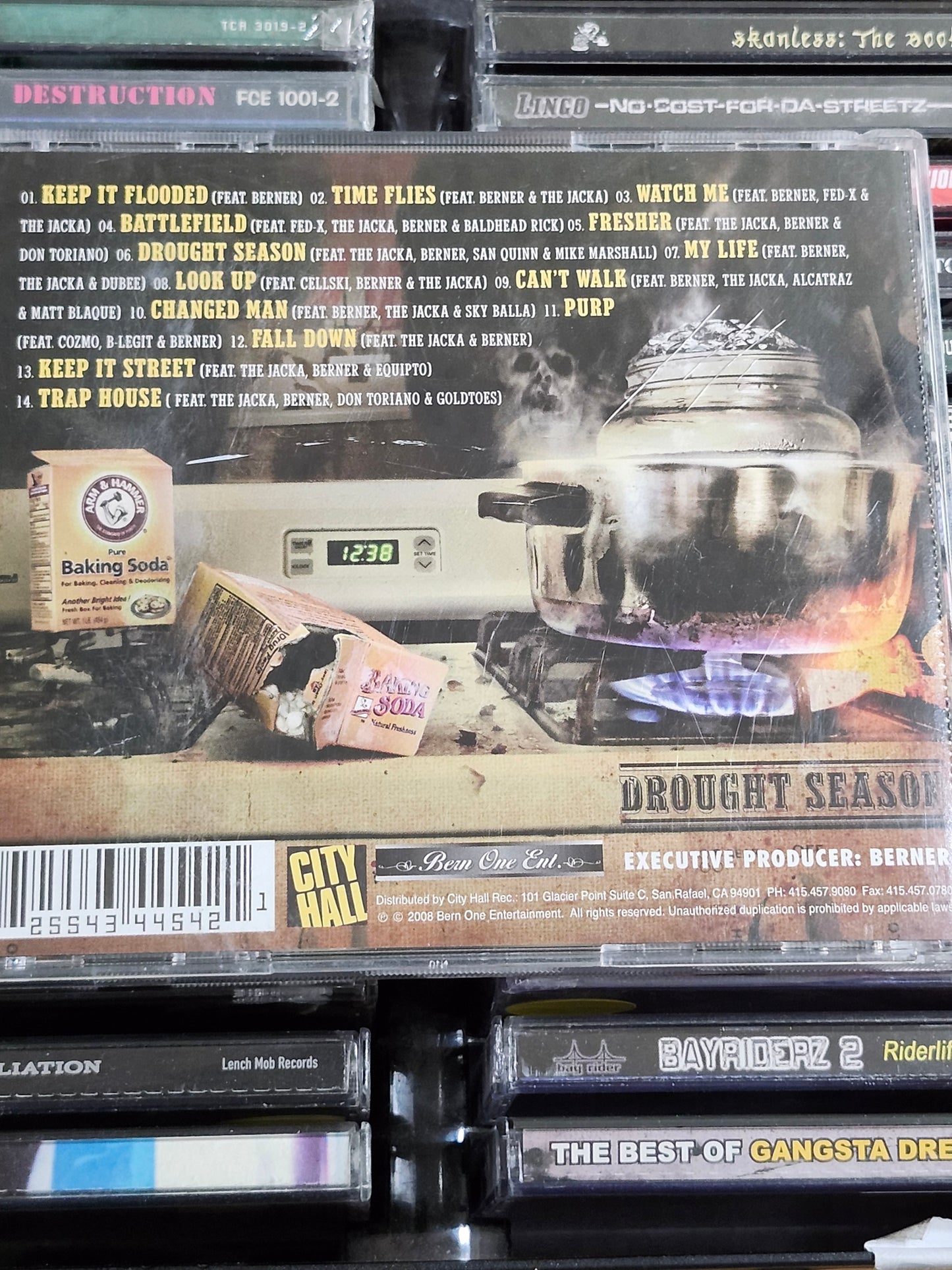 The Jacka x Berner - Drought Season CD B-Legit San Quinn Cellski Rare HTF OOP