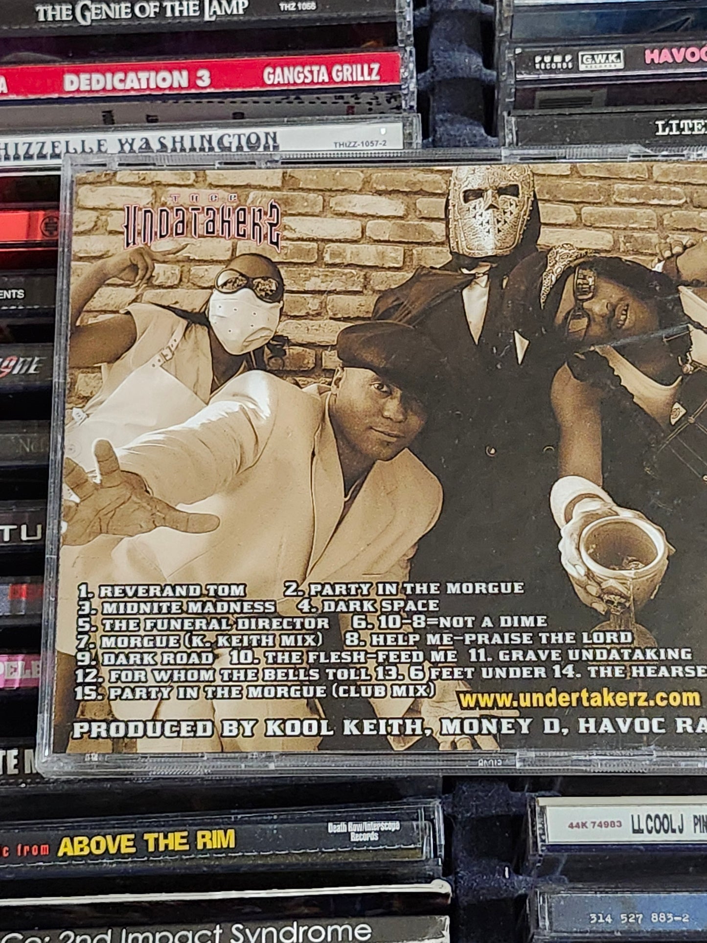 Kool Keith presents Thee Undatakerz - Party In The Morgue! CD