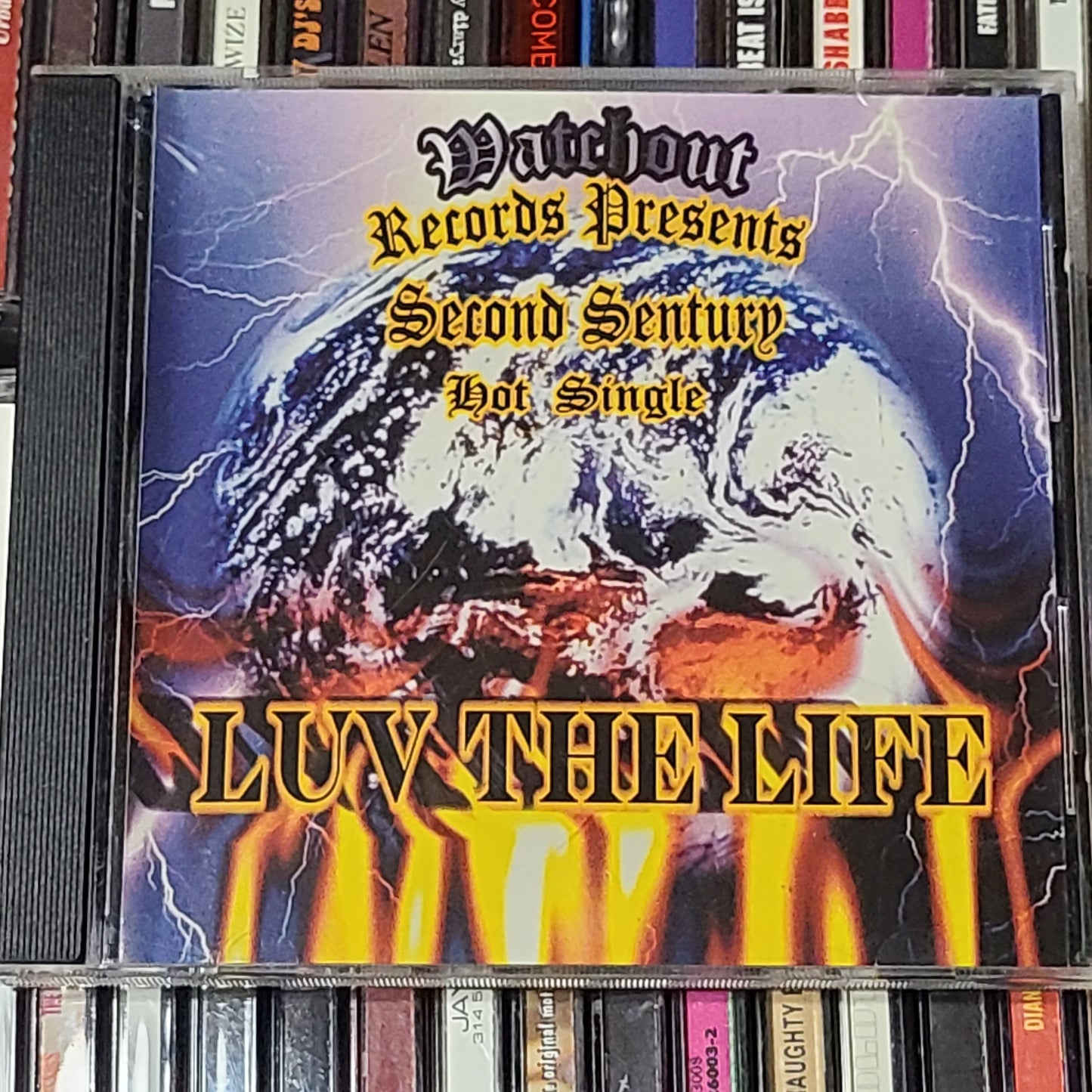 Watchout Records Second Sentury Luv The Life CD Single Rare HTF OOP