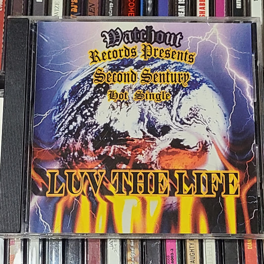 Watchout Records Second Sentury Luv The Life CD Single Rare HTF OOP