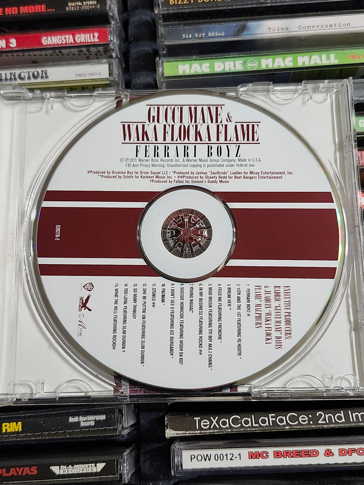 Gucci Mane / Waka Flocka Flame - Ferrari Boyz CD Rare HTF OOP