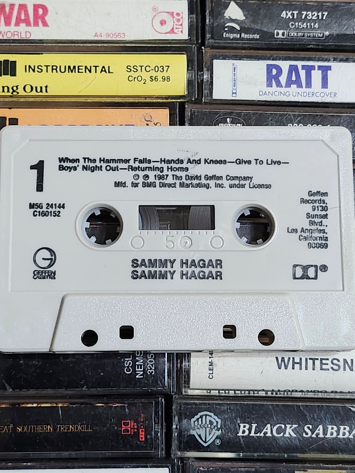 Sammy Hagar Cassette Tape