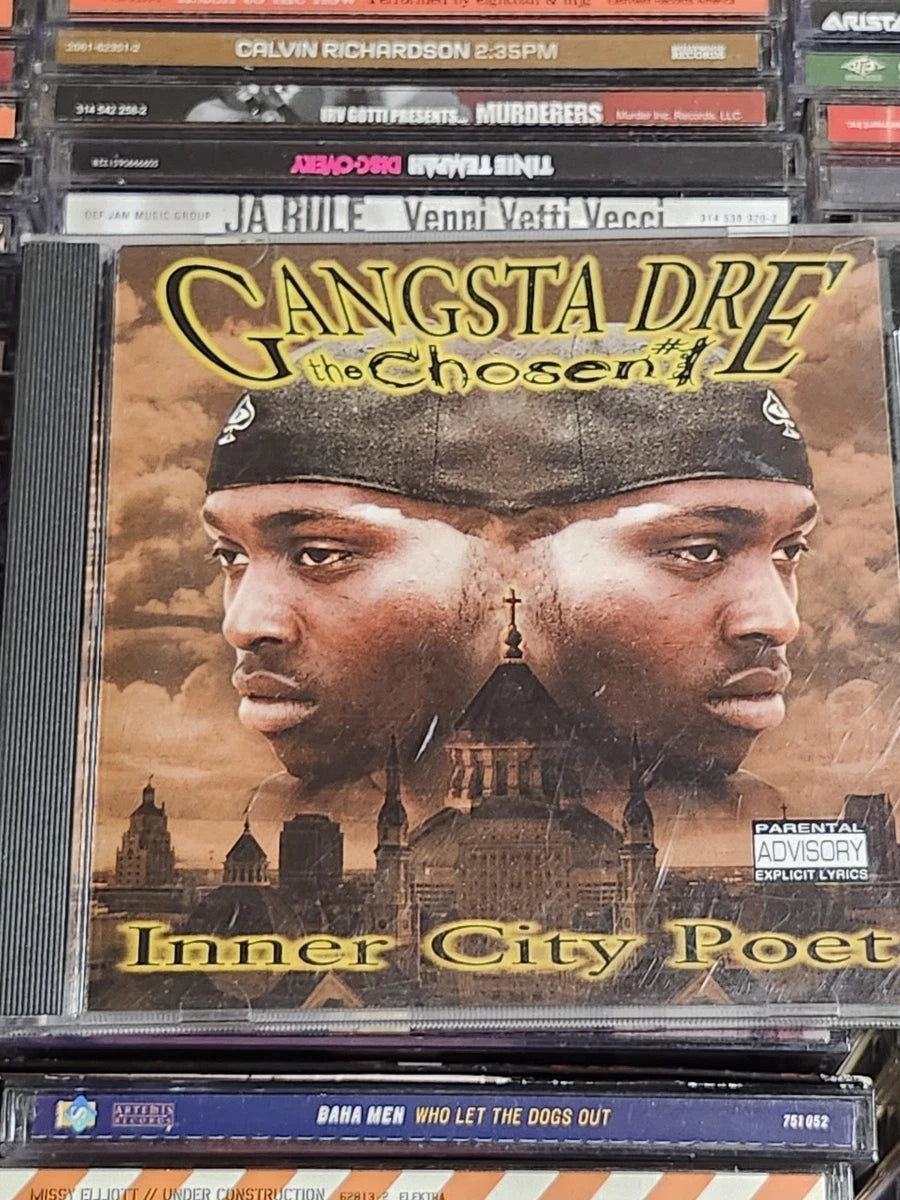 Gangsta Dre Inner City Poet CD Rare Sacramento CA Rap G-Funk HTF OOP Norcal