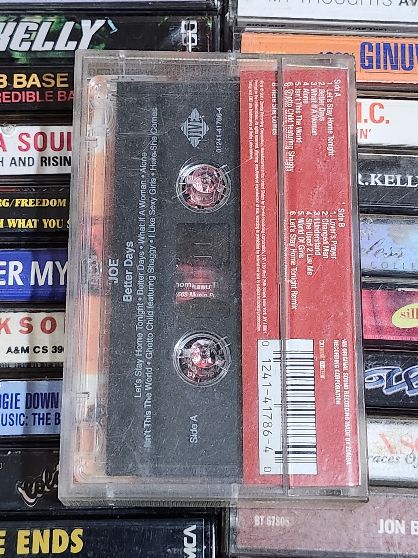 Joe Better Days Cassette Tape Shaggy Petey Pablo Jive Records