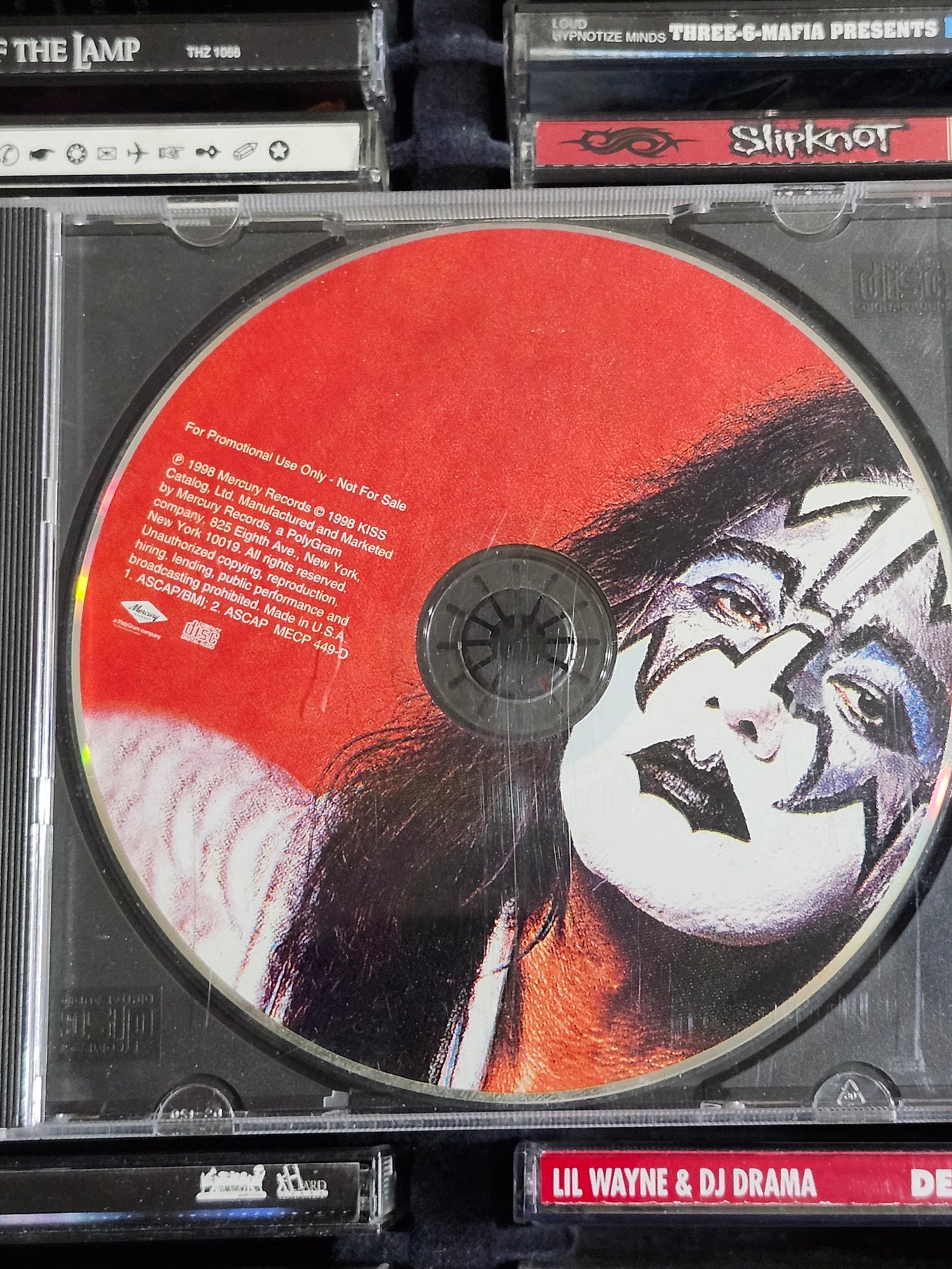 KISS Psycho Circus In Your Face Promo CD Ace Frehley Rare HTF OOP