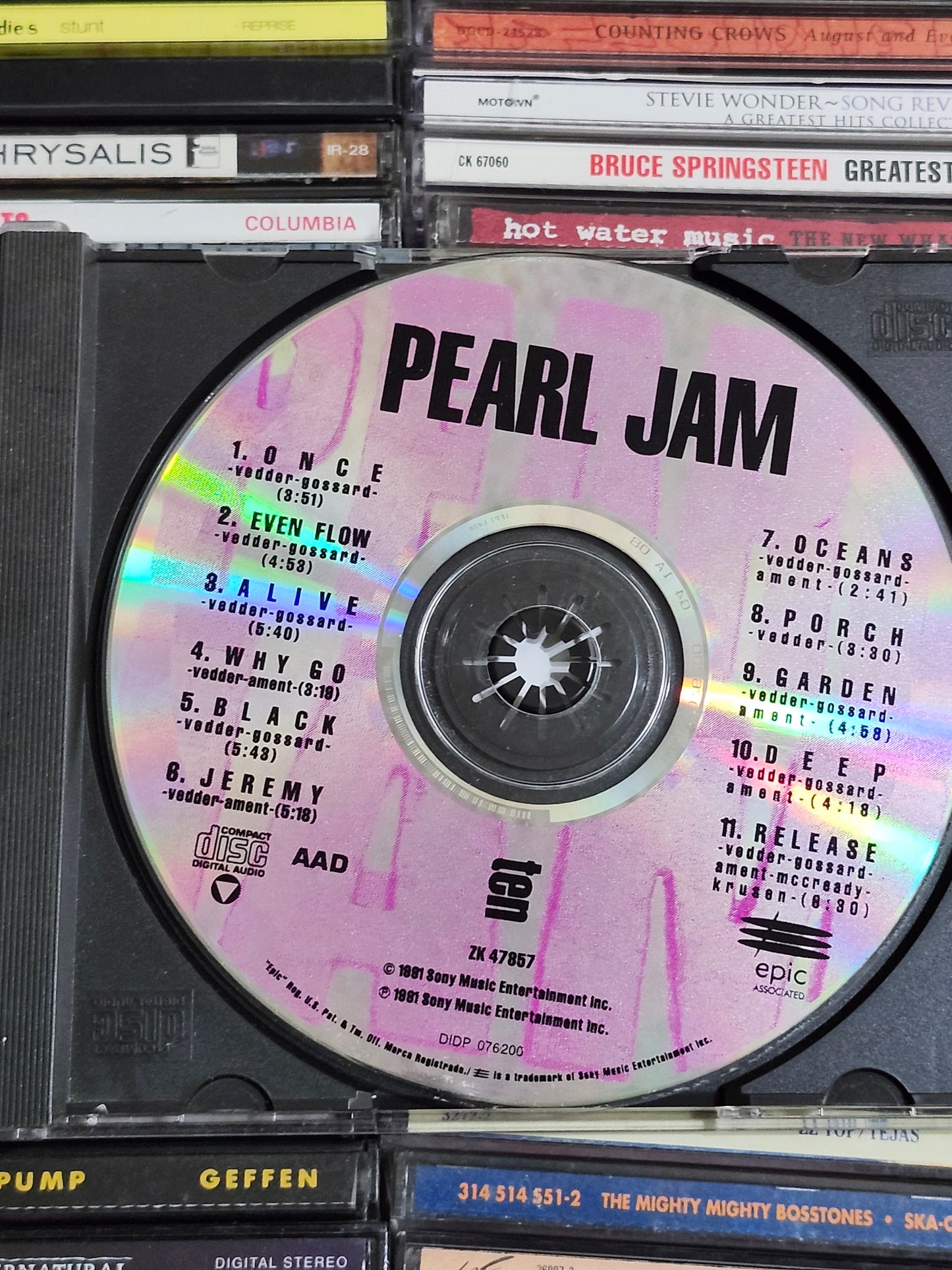 Pearl Jam Ten CD