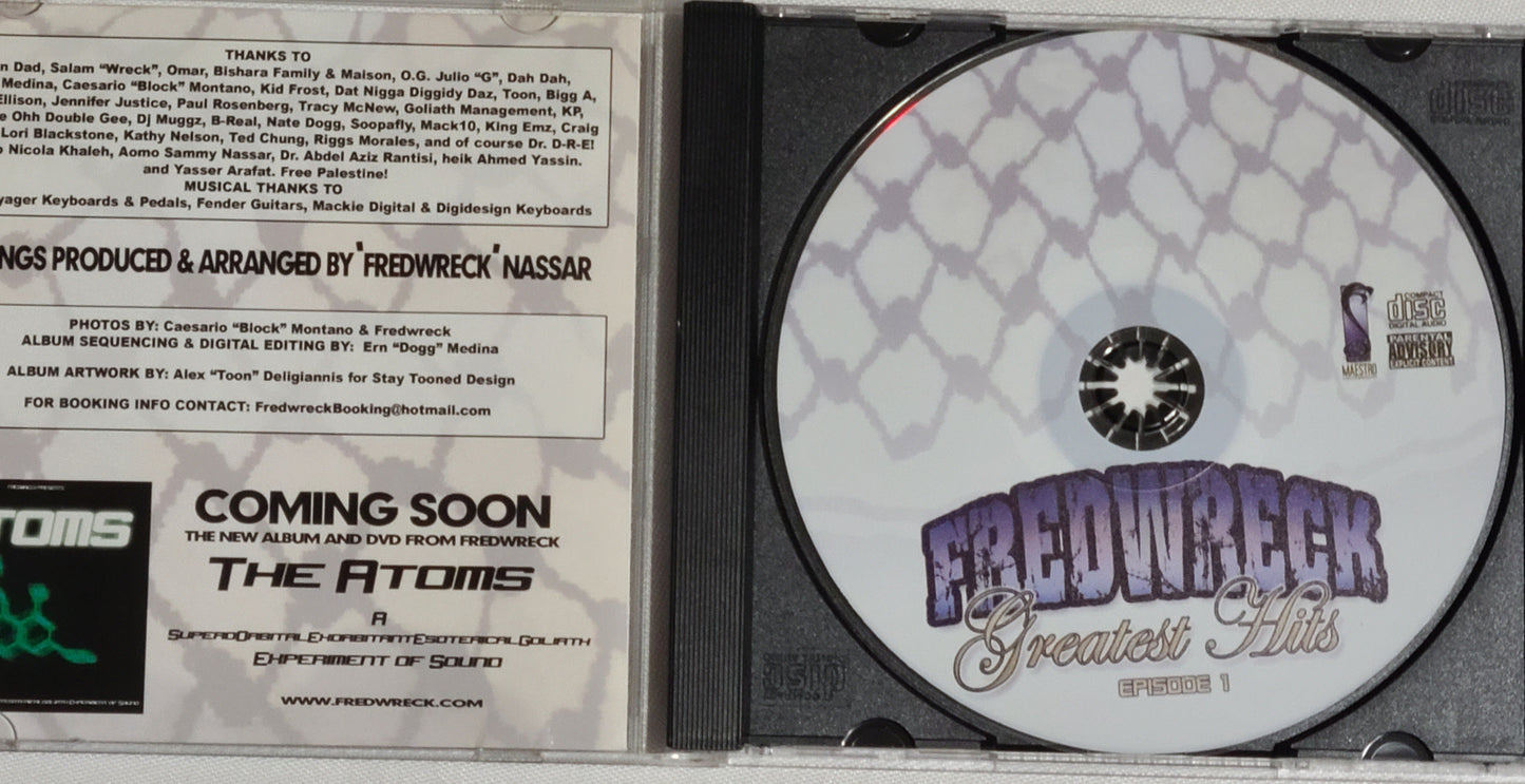 Fredwreck Greatest Hits Episode 1 CD