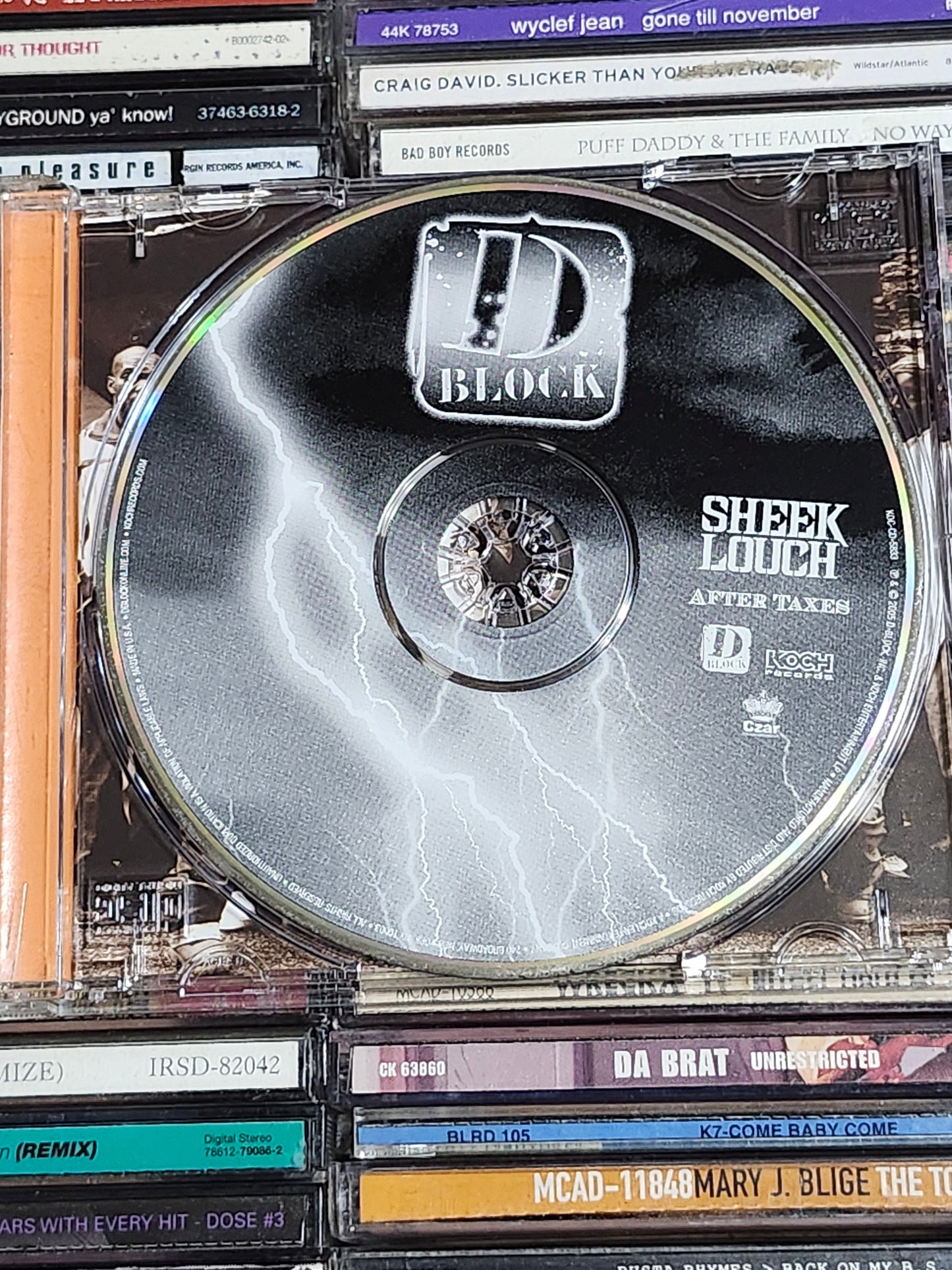 Sheek Louch After Taxes CD Lox Fabolous Redman Styles P Jadakiss Ghostface
