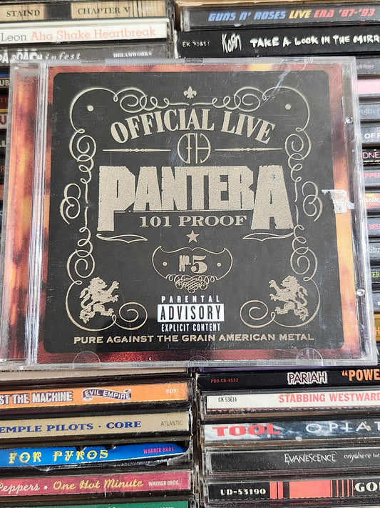 Pantera: Official Live: 101 Proof CD