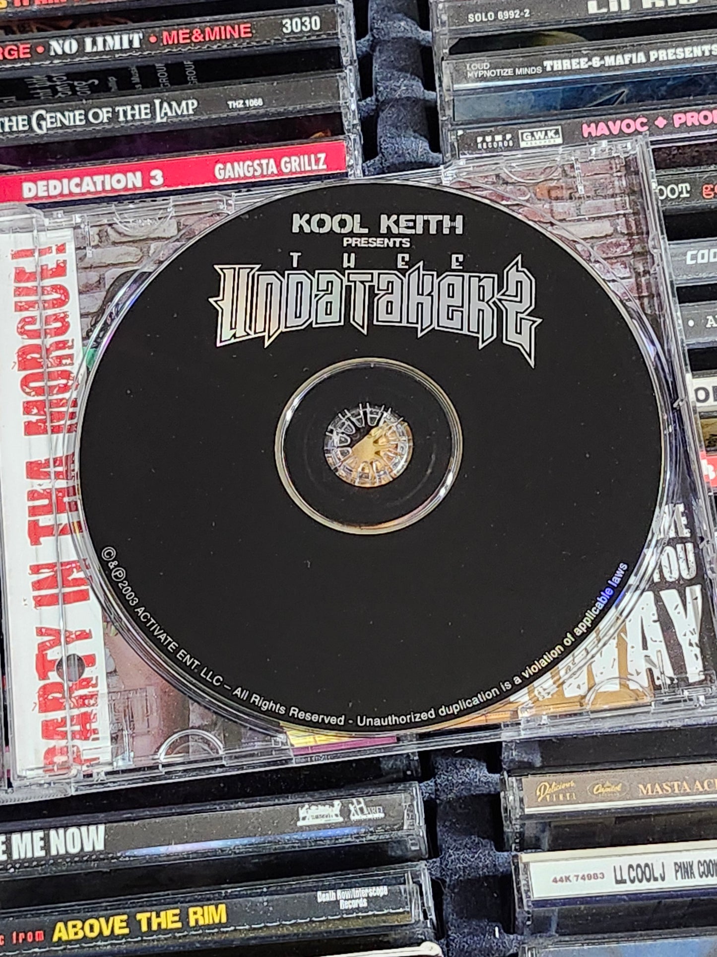 Kool Keith presents Thee Undatakerz - Party In The Morgue! CD