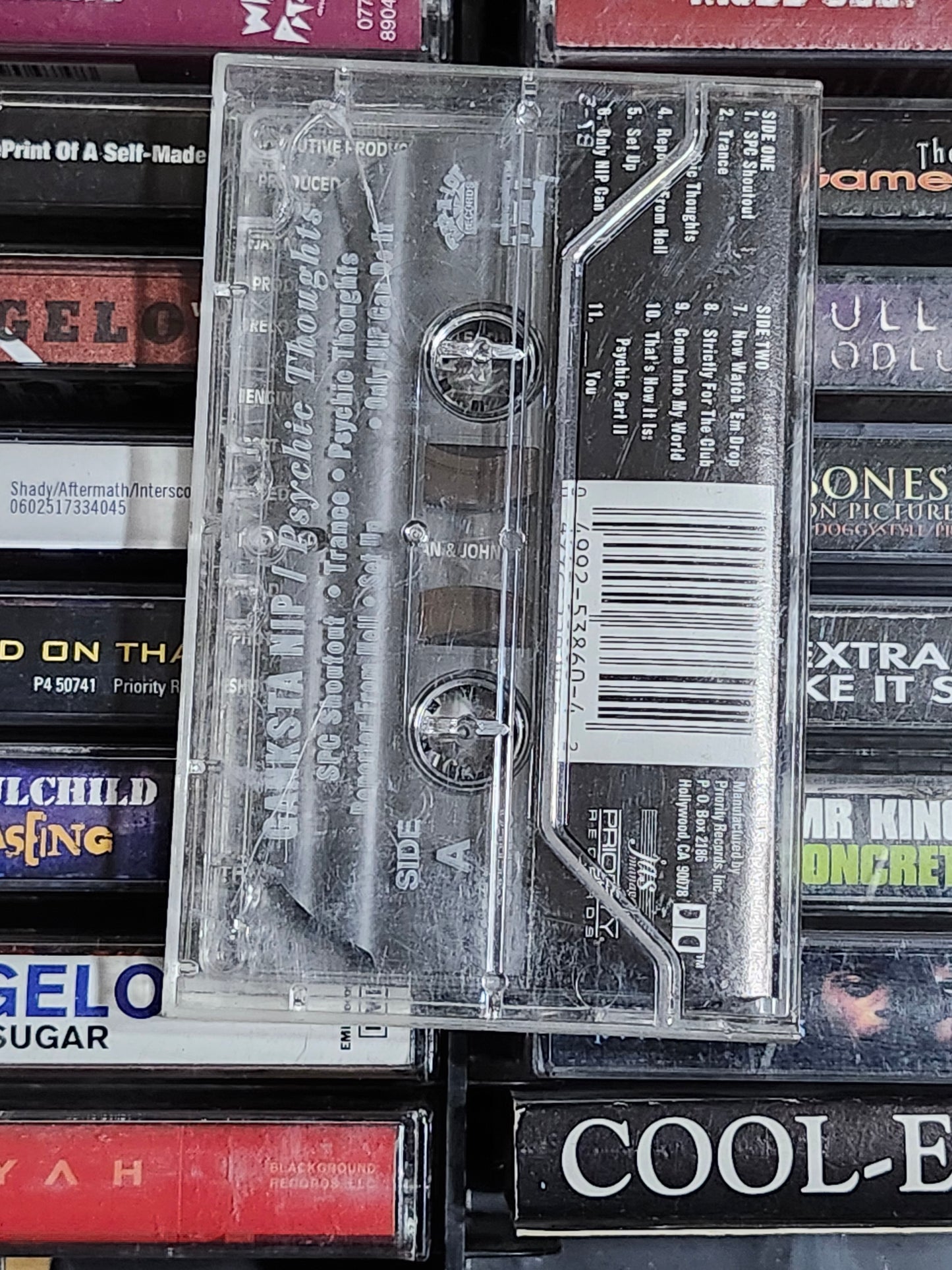 Ganksta NIP - Psychic Thoughts Cassette Rare HTF OOP