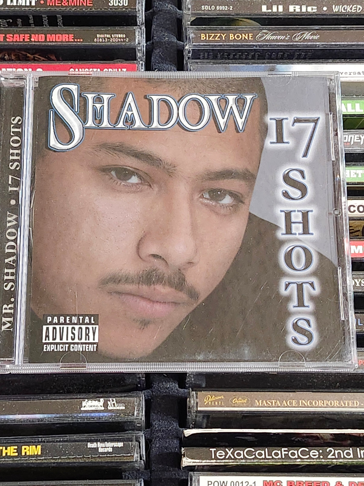 Mr Shadow 17 Shots CD Chicano Rare HTF OOP San Diego