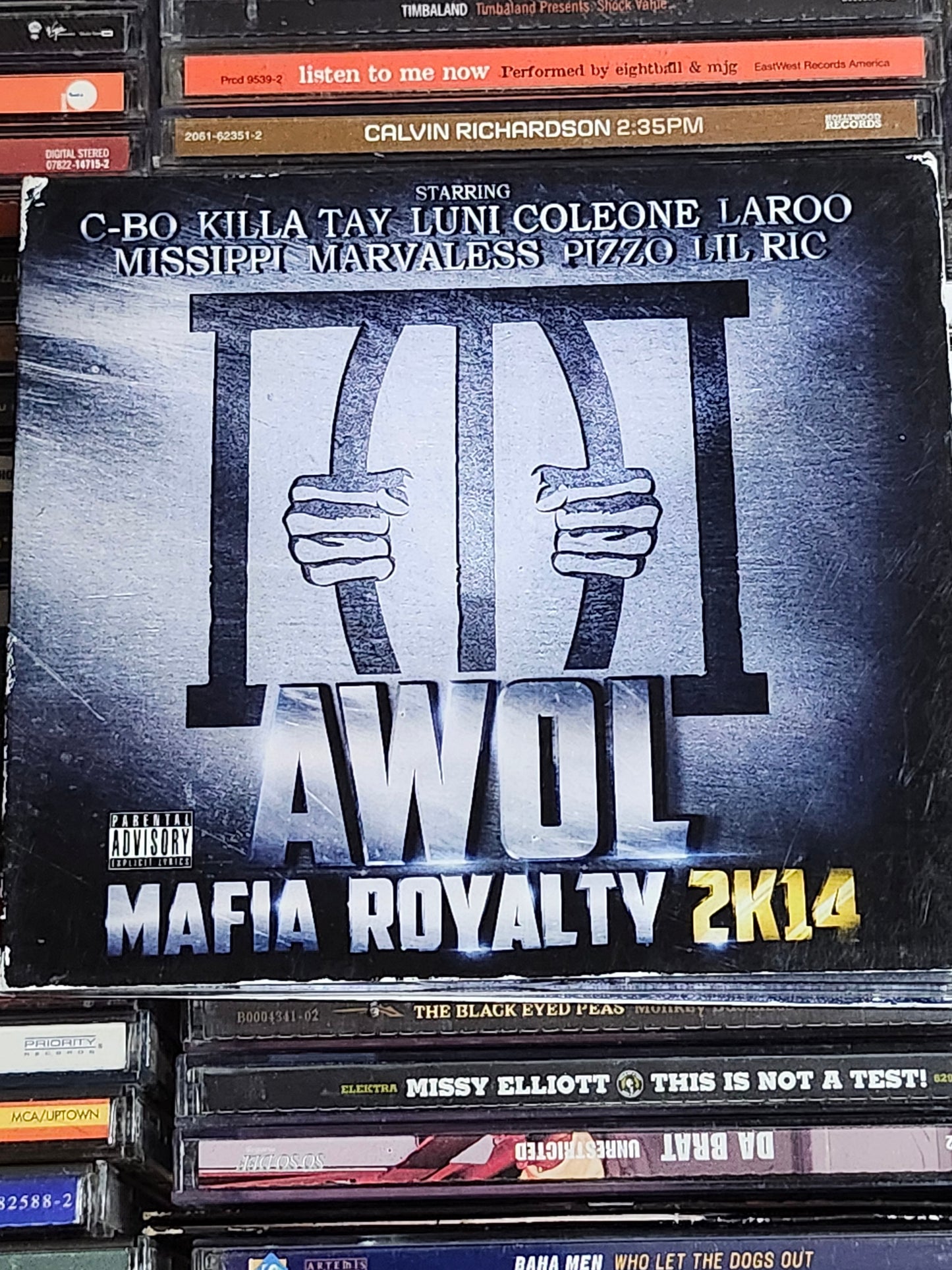 AWOL Mafia Royalty 2K14 CD C-Bo Killa Tay Luni Coleone Marvaless Norcal Rap