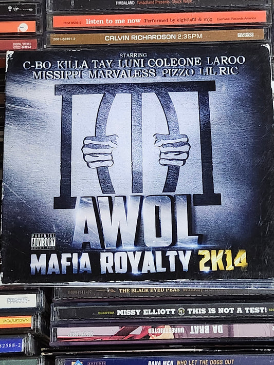 AWOL Mafia Royalty 2K14 CD C-Bo Killa Tay Luni Coleone Marvaless Norcal Rap