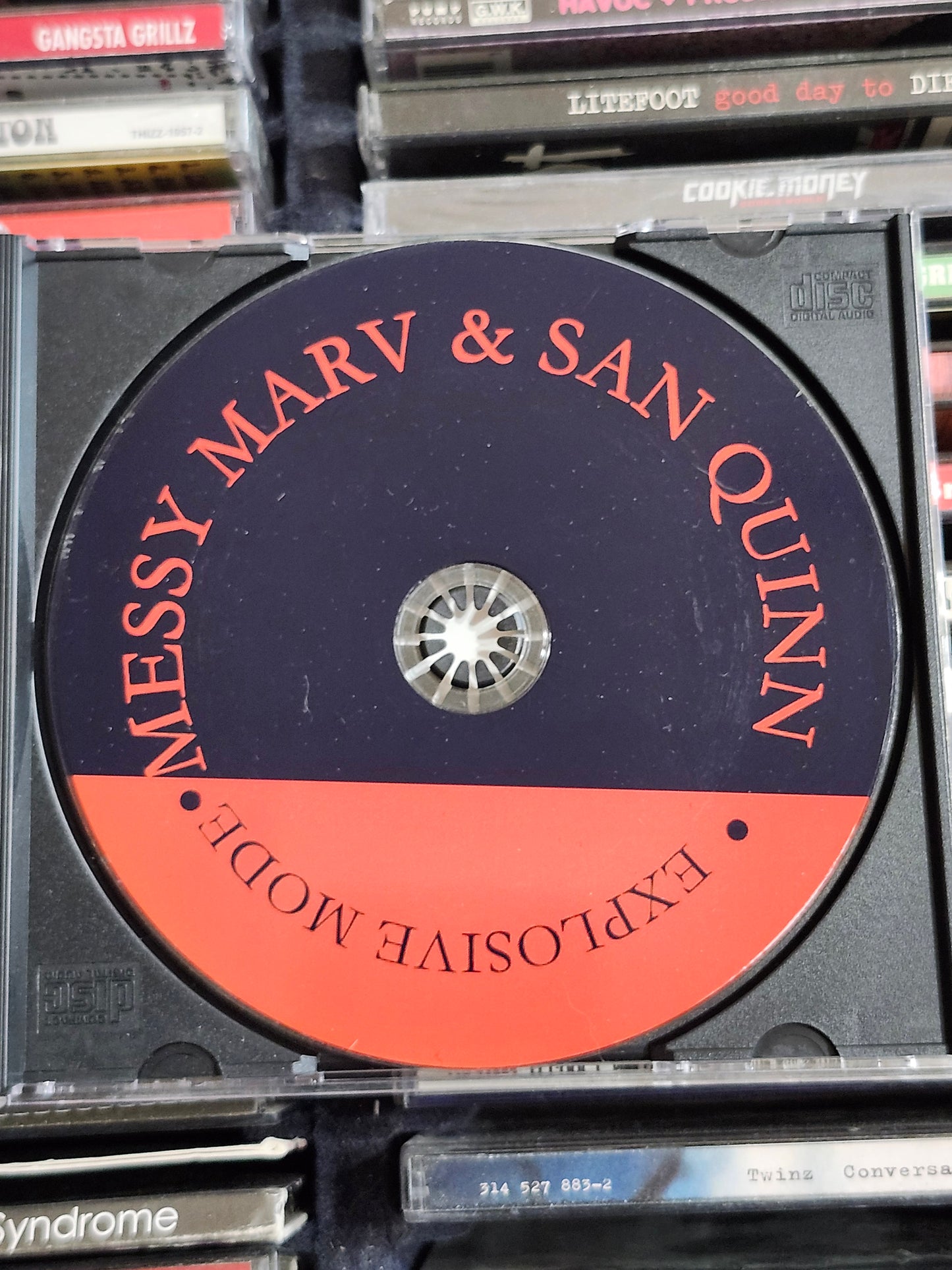 Messy Marv & San Quinn Explosive Mode CD Rare HTF OOP