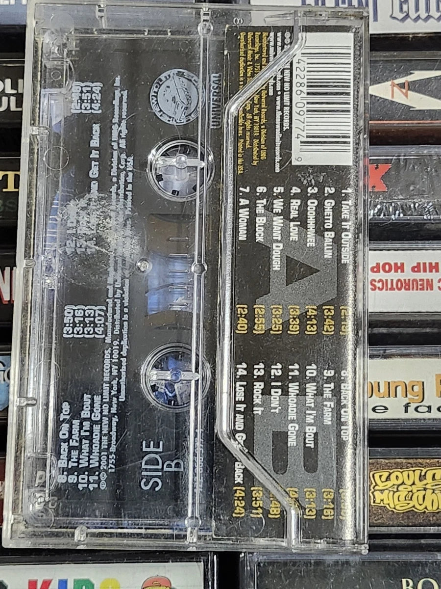 Master P Game Face No Limit Records Rap Cassette Tape
