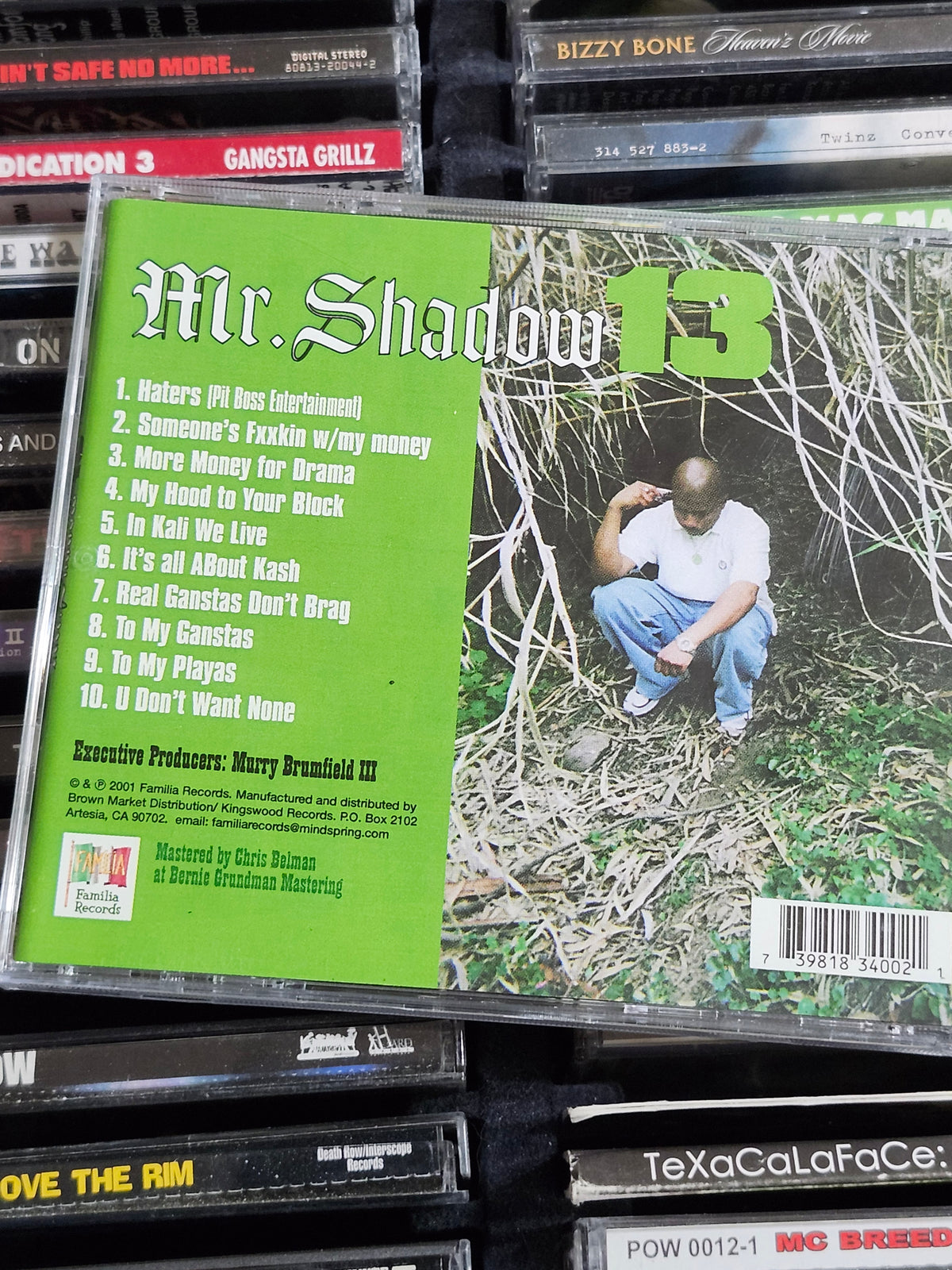 Mr Shadow 13 CD Thirteen Chicano Rare HTF OOP