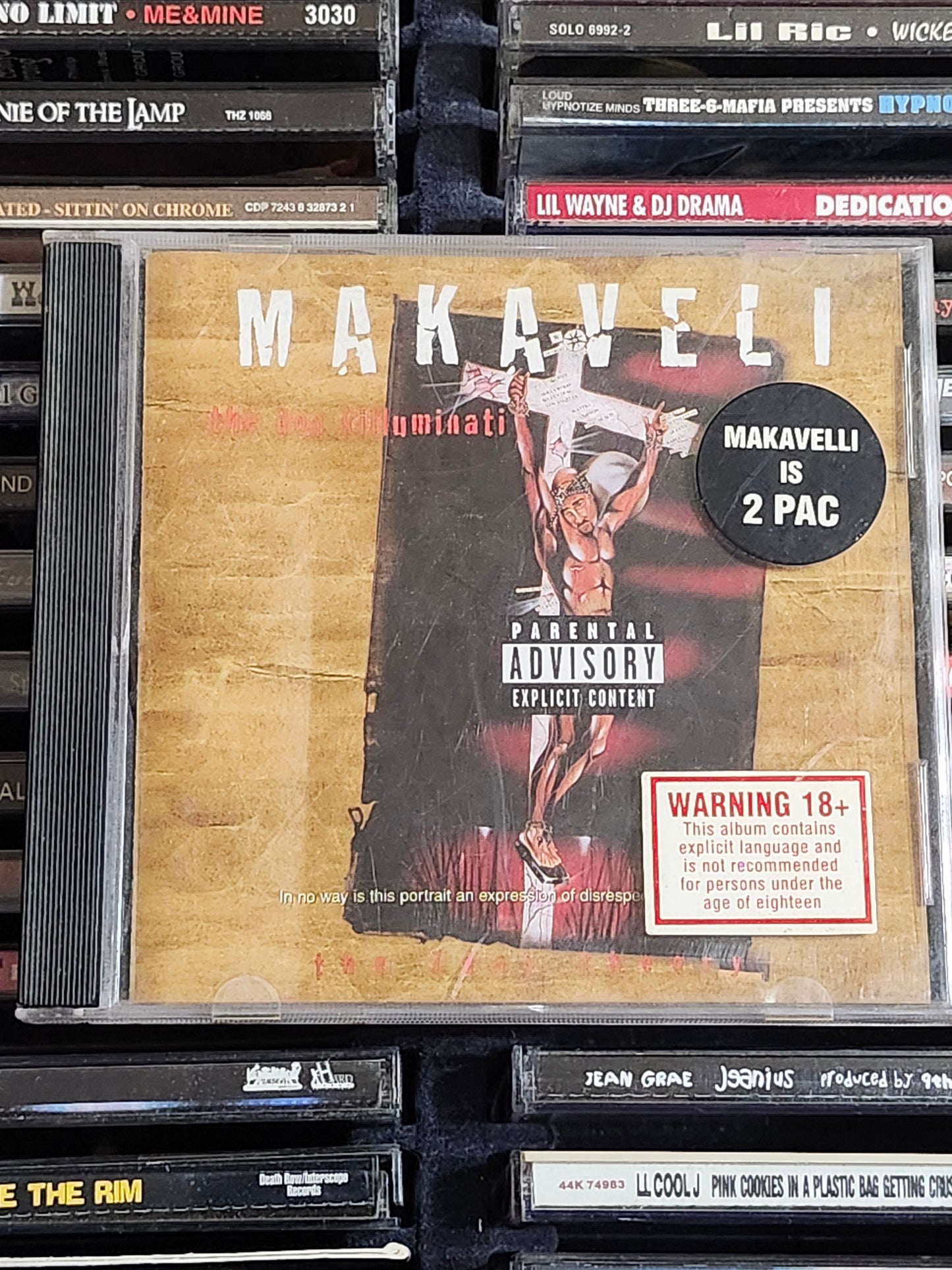 2pac Makaveli The Don Killuminati The 7 Day Theory CD Original Rare HTF OOP