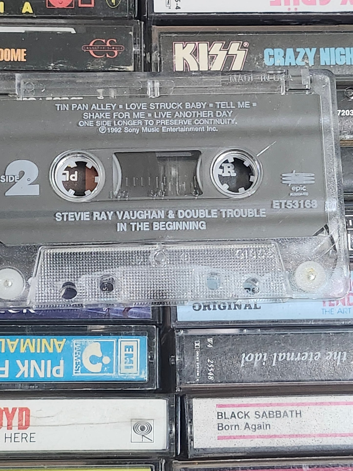 Stevie Ray Vaughan & Double Trouble LIVE! 1980 In The Beginning Cassette Tape