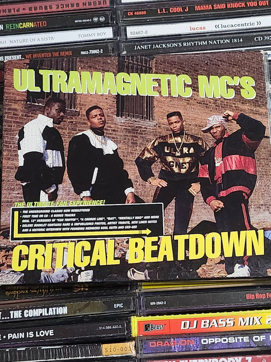Ultramagnetic MC's Critical Beatdown CD Rare HTF OOP Kool Keith