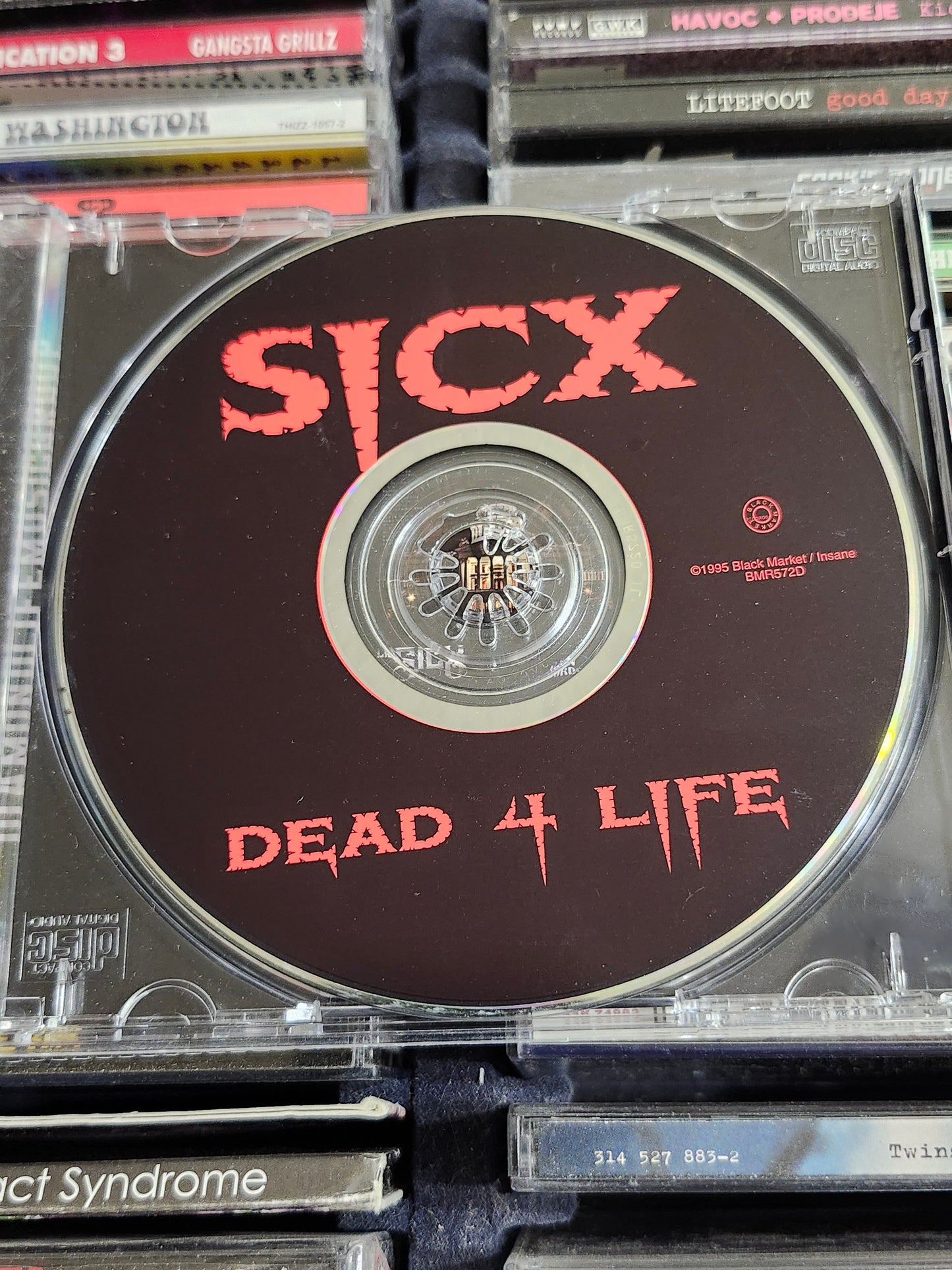 Sicx Dead 4 Life CD Remastered Rare HTF OOP