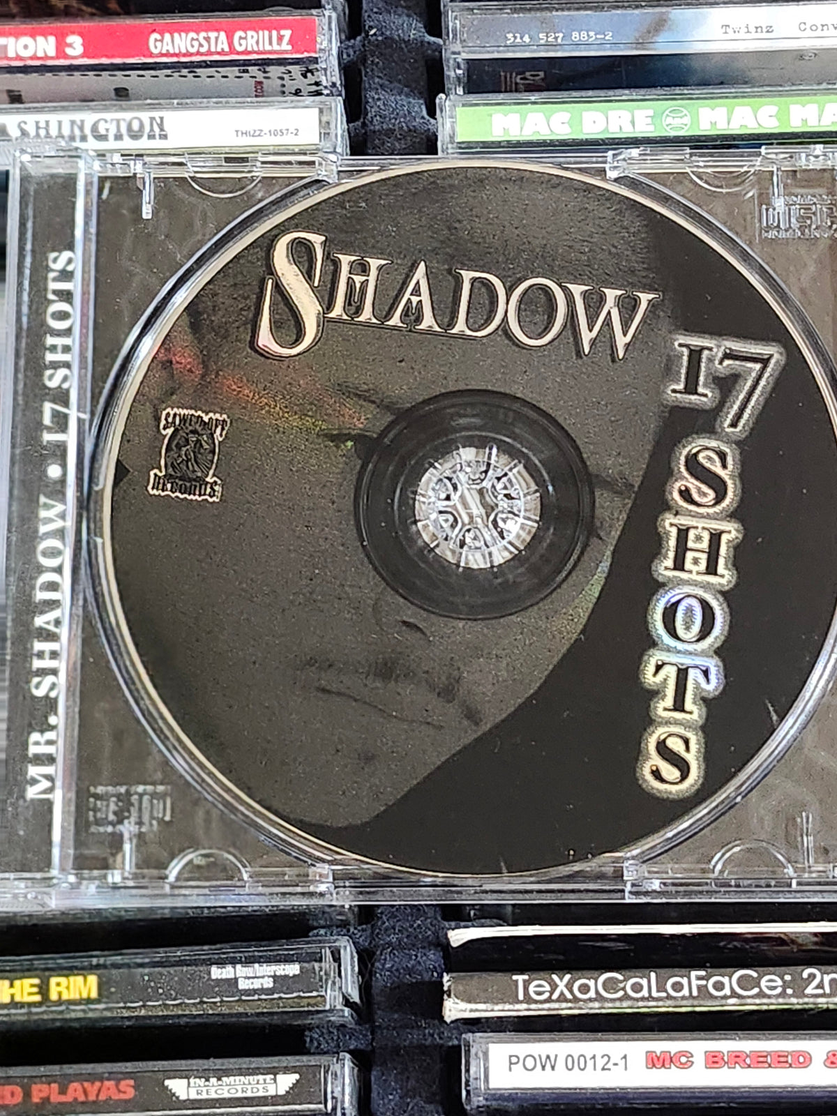 Mr Shadow 17 Shots CD Chicano Rare HTF OOP San Diego