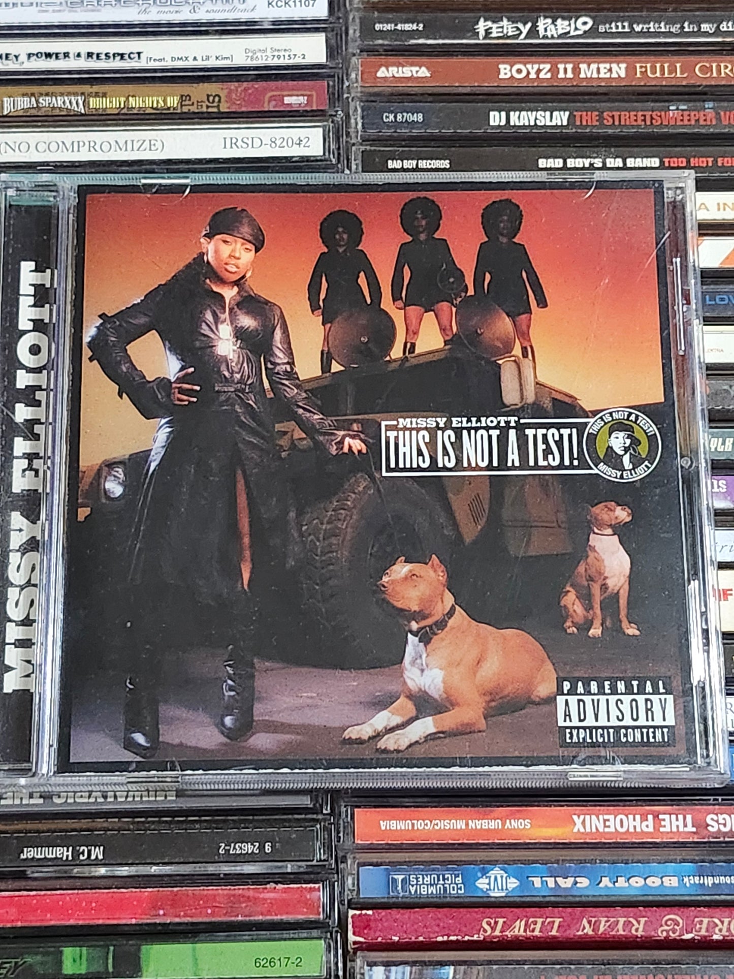 Missy Elliott - This Is Not A Test CD Nelly R Kelly Mary J Blige Fabolous