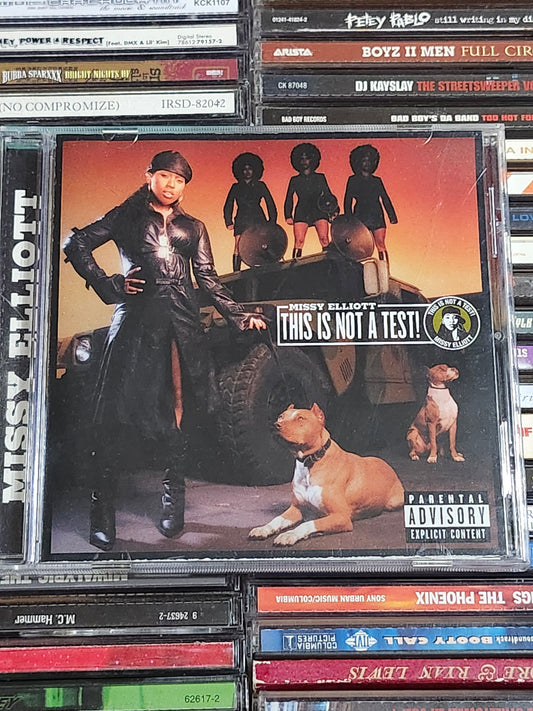 Missy Elliott - This Is Not A Test CD Nelly R Kelly Mary J Blige Fabolous