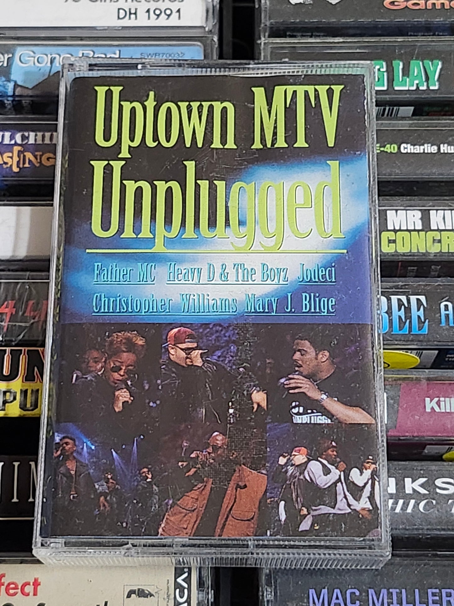 MTV Unplugged Cassette Tape Mary J Blige Heavy D & Boyz Jodeci