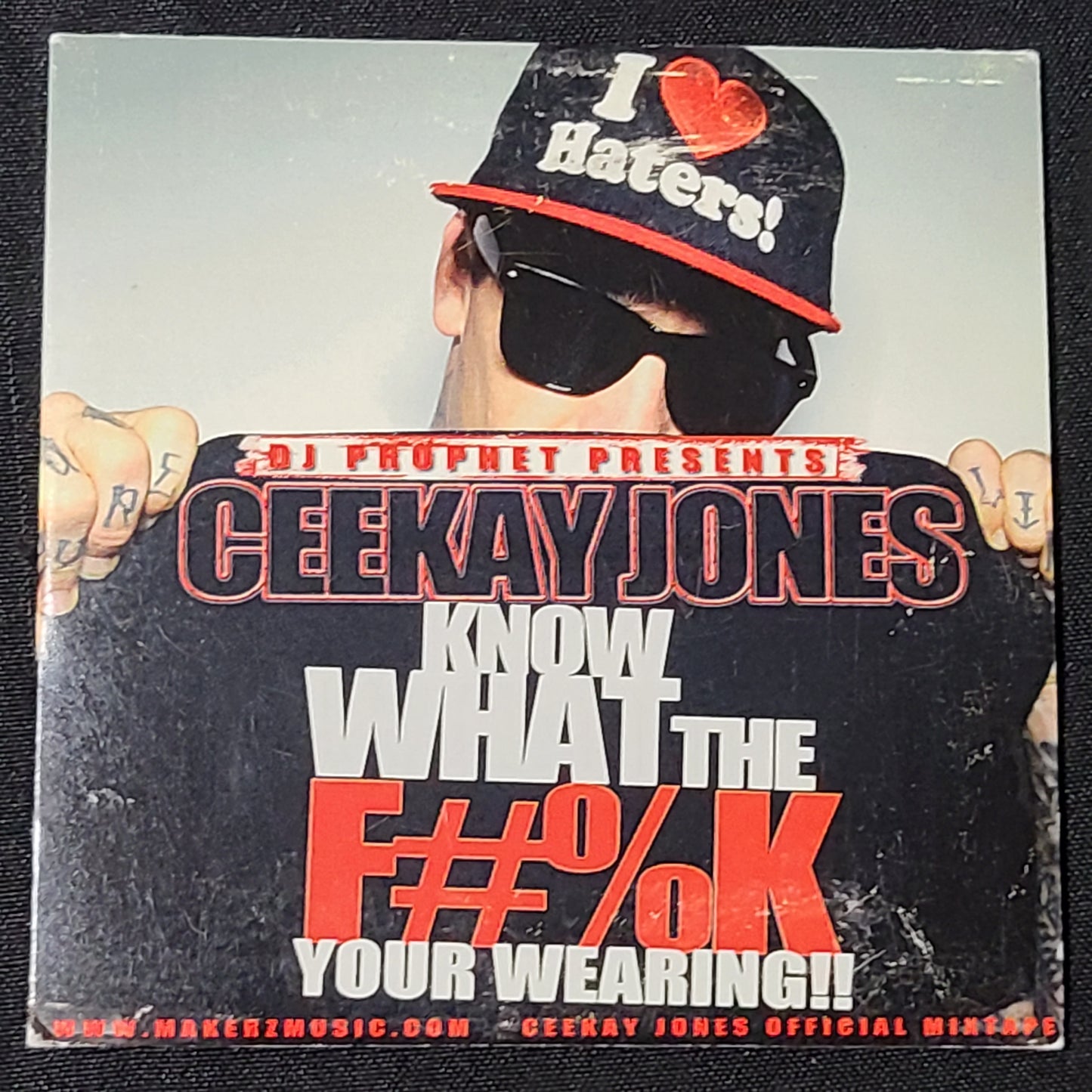 Ceekay Jones Know What The F**K You're Wearing CD Mixtape AFI Pantera Prodigy