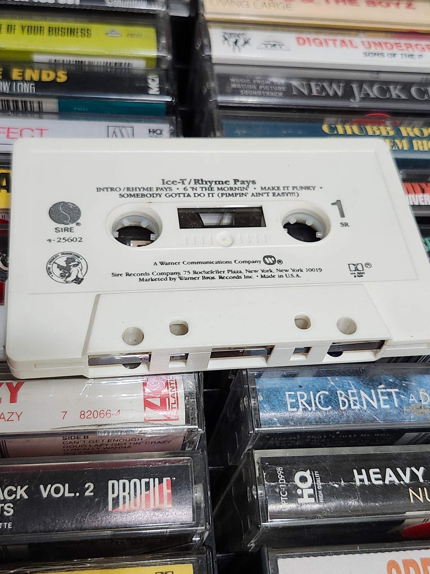 Ice-T Rhyme Pays Cassette