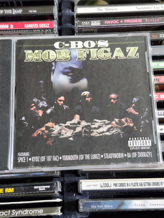 C-Bo's Mob Figaz CD Spice 1 Yukmouth Jacka Husalah Fed Ex AP.9 Rare HTF OOP