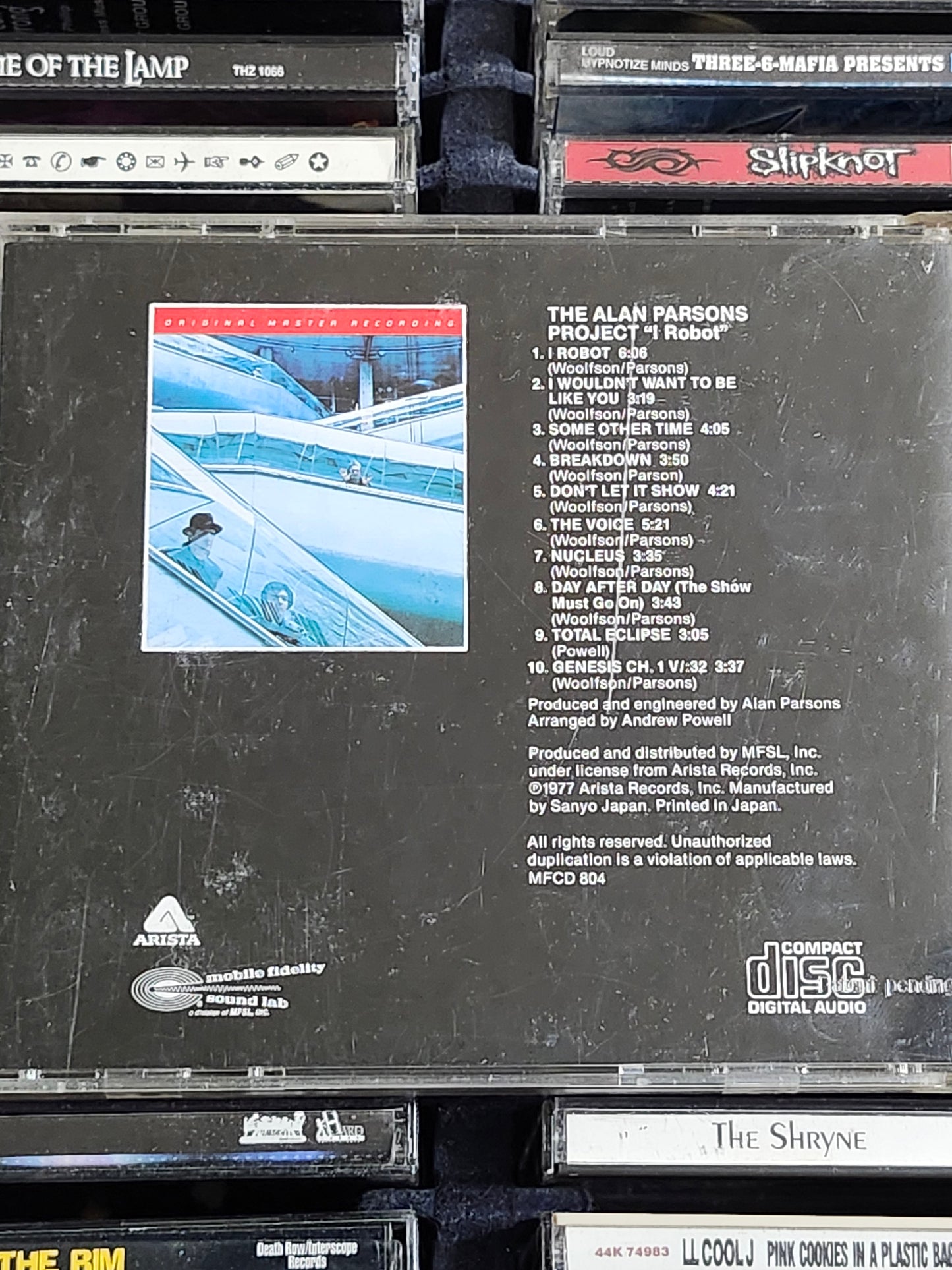 Alan Parsons Project I Robot Original Master Recording CD Rare HTF OOP