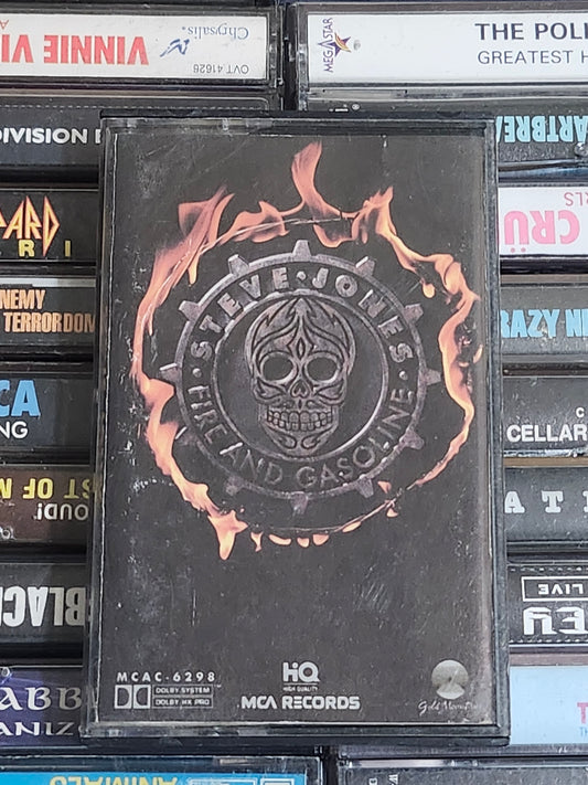 Steve Jones - Fire and Gasoline Cassette