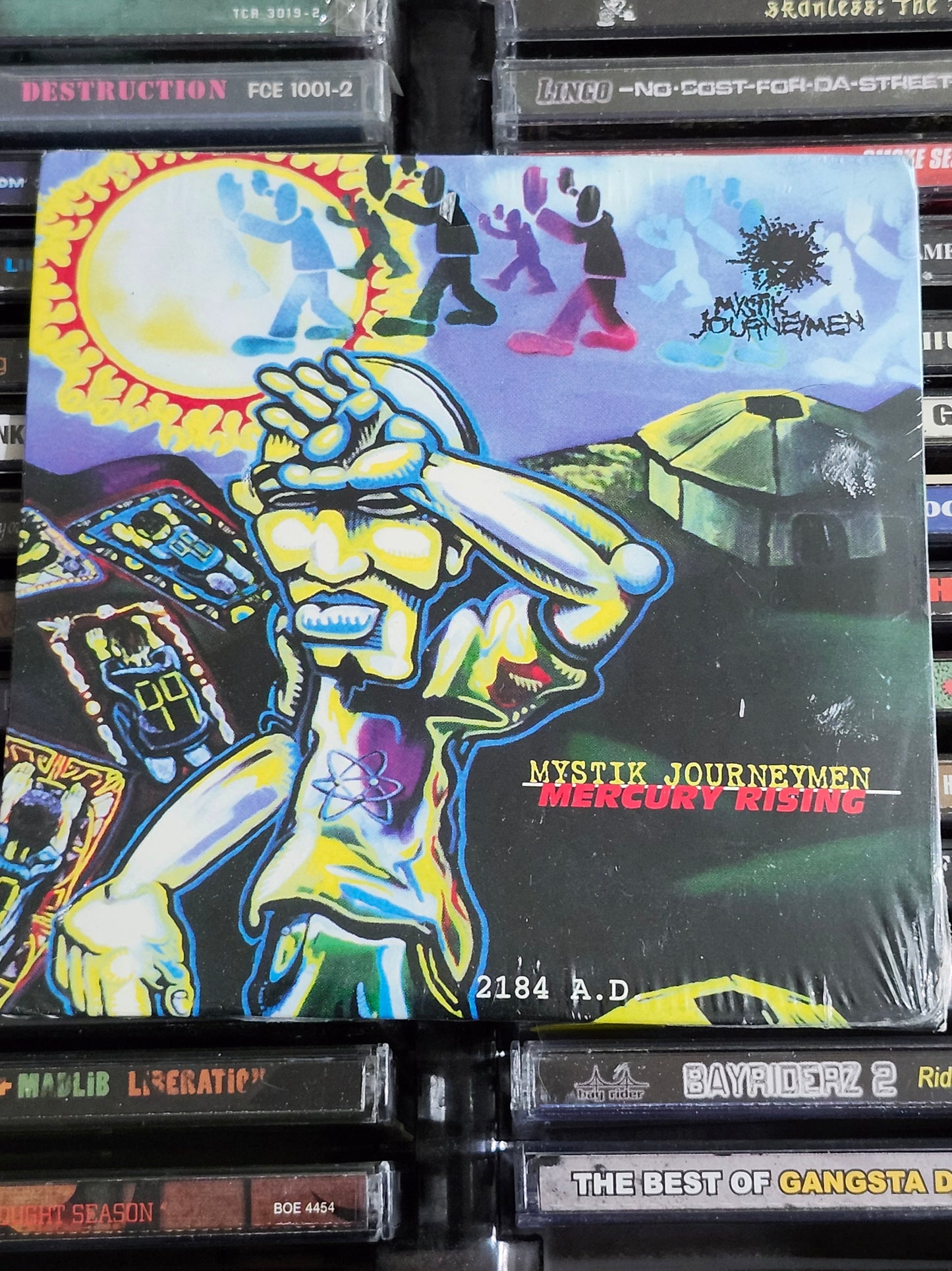 Mystik Journeyman Mercury Rising CD Sunspot Jonz Luckyiam Living Legends Rare