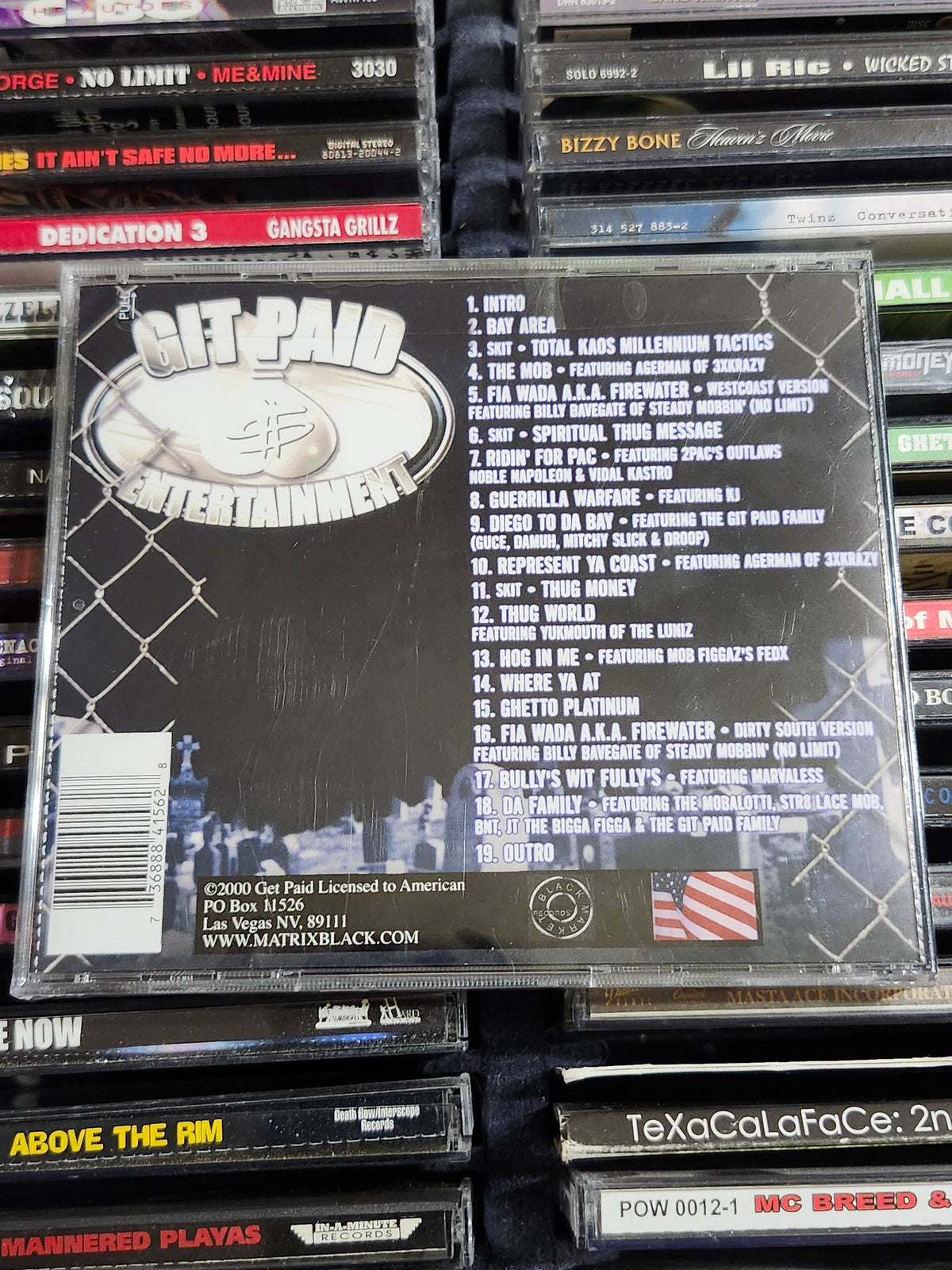 Guce & Killa Tay Bullys Wit Fullys - Westside Stories CD New Rare HTF OOP