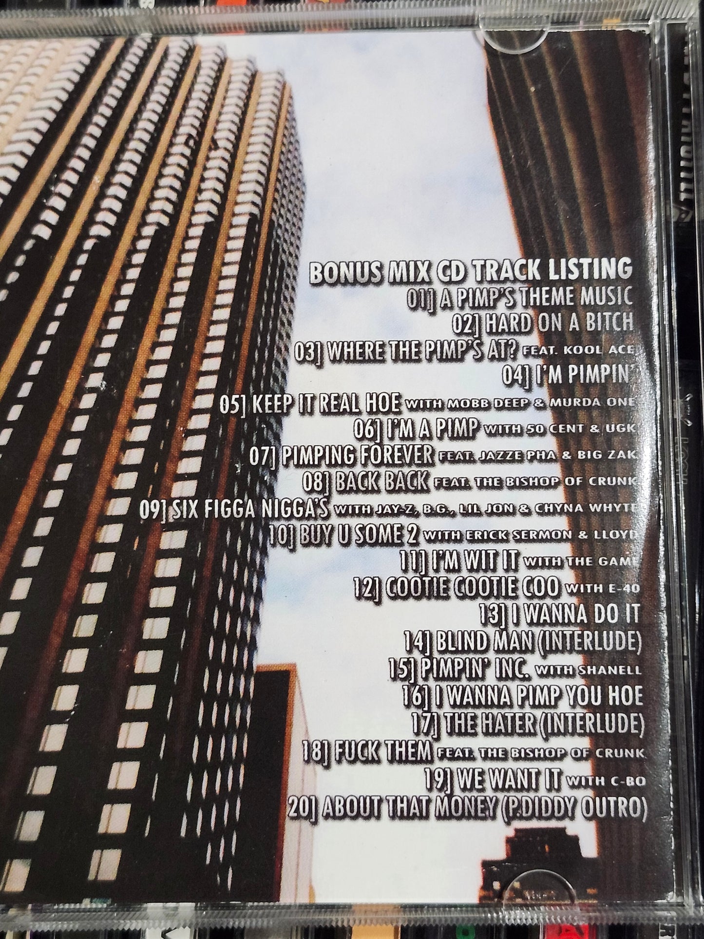 Too $hort Pimpin' Incorporated  CD Short Mixtape