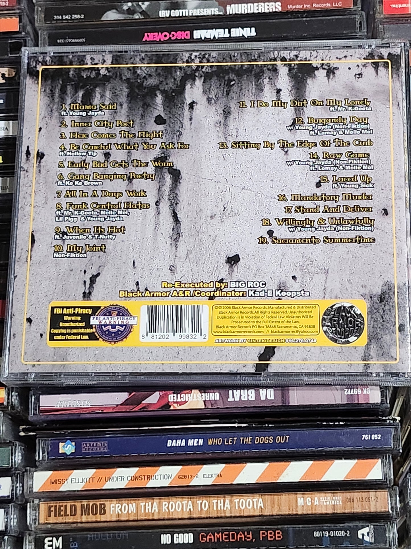 Gangsta Dre Best of CD Juvenile T-Nutty Hollow Tip Rare OOP Norcal Sacramento