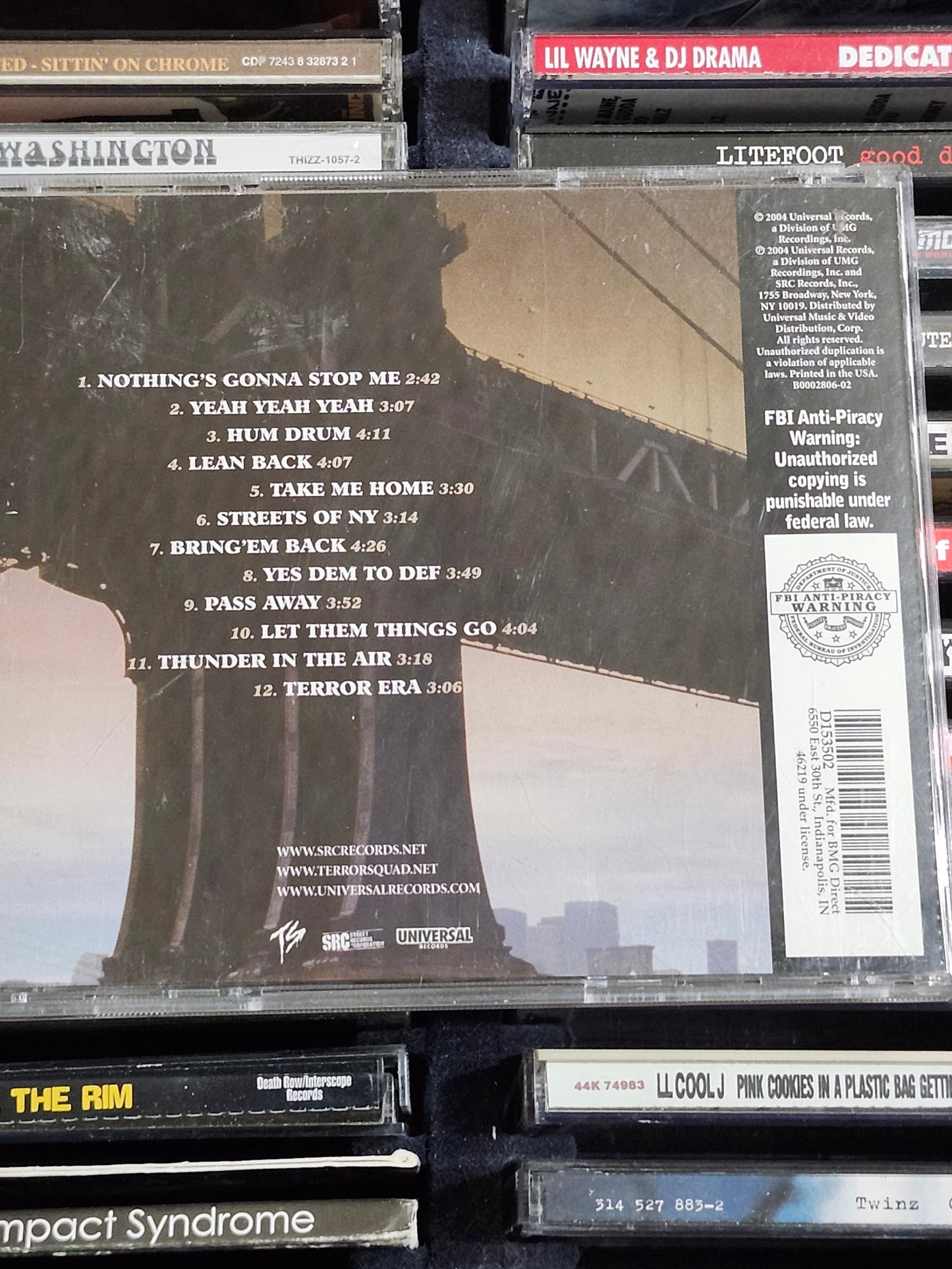 Terror Squad True Story CD Hip Hop Fat Joe Remy Ma
