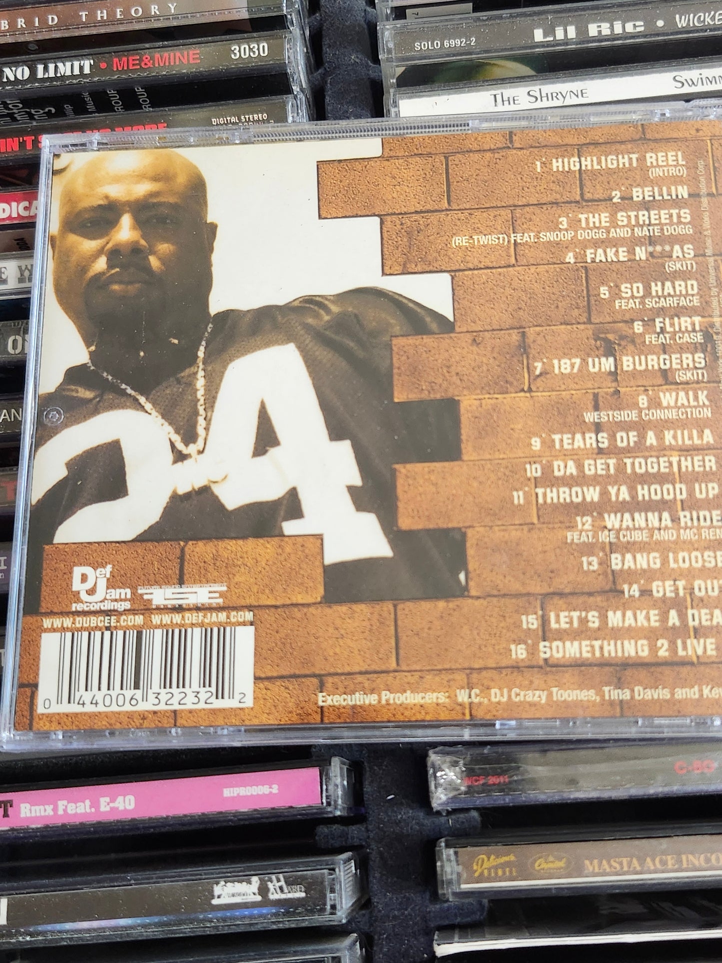 WC Ghetto Heisman CD Nate Dogg Snoop Scarface Westside Connection Ice Cube Ren