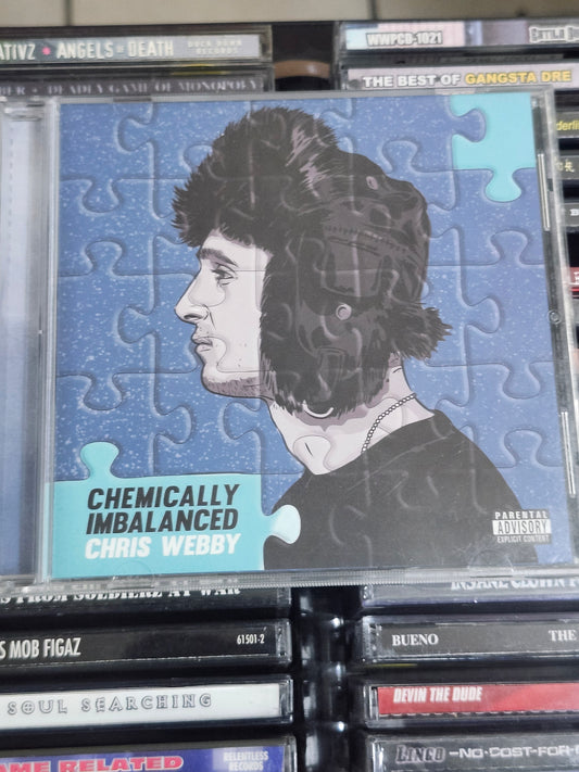 Chris Webby – Chemically Imbalanced CD Tech N9ne B Real Talib Kweli Grafh